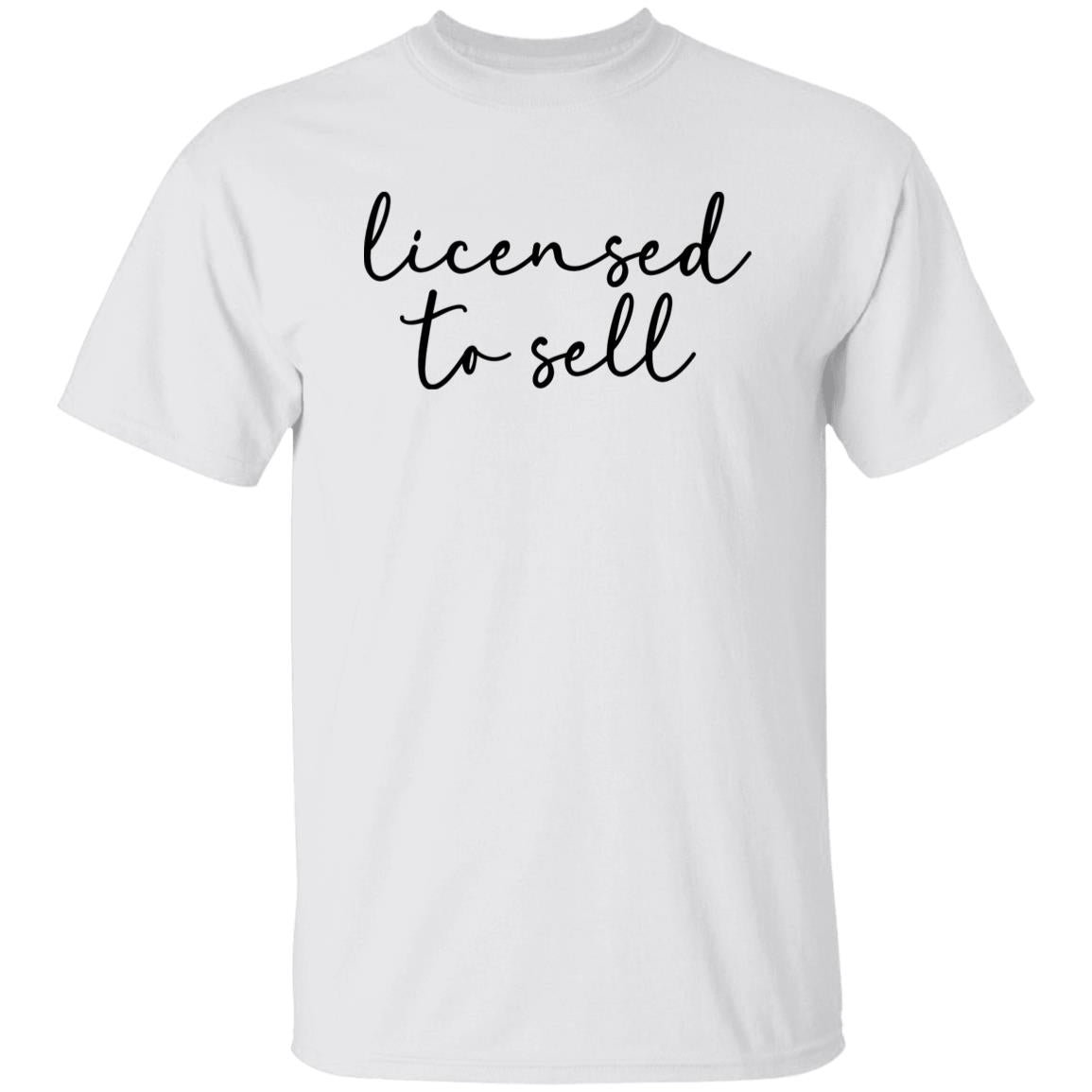 Licensed to sell T-Shirt gift Real estate agent Homegirl Realtor tee-Family-Gift-Planet