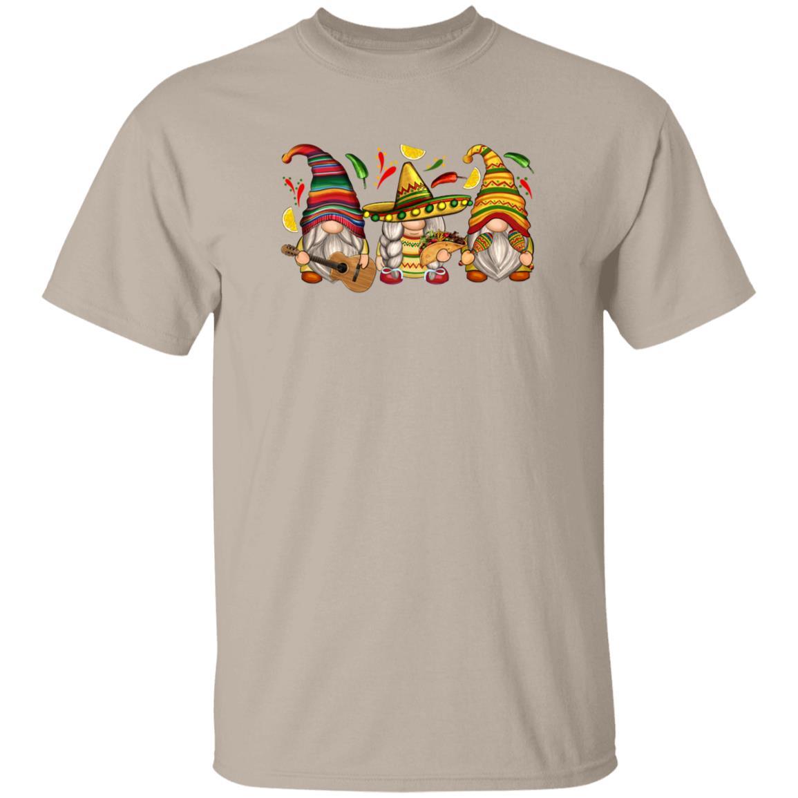 Mexican Gnomes Unisex shirt Mexican musician Christmas gift White Sand-Family-Gift-Planet