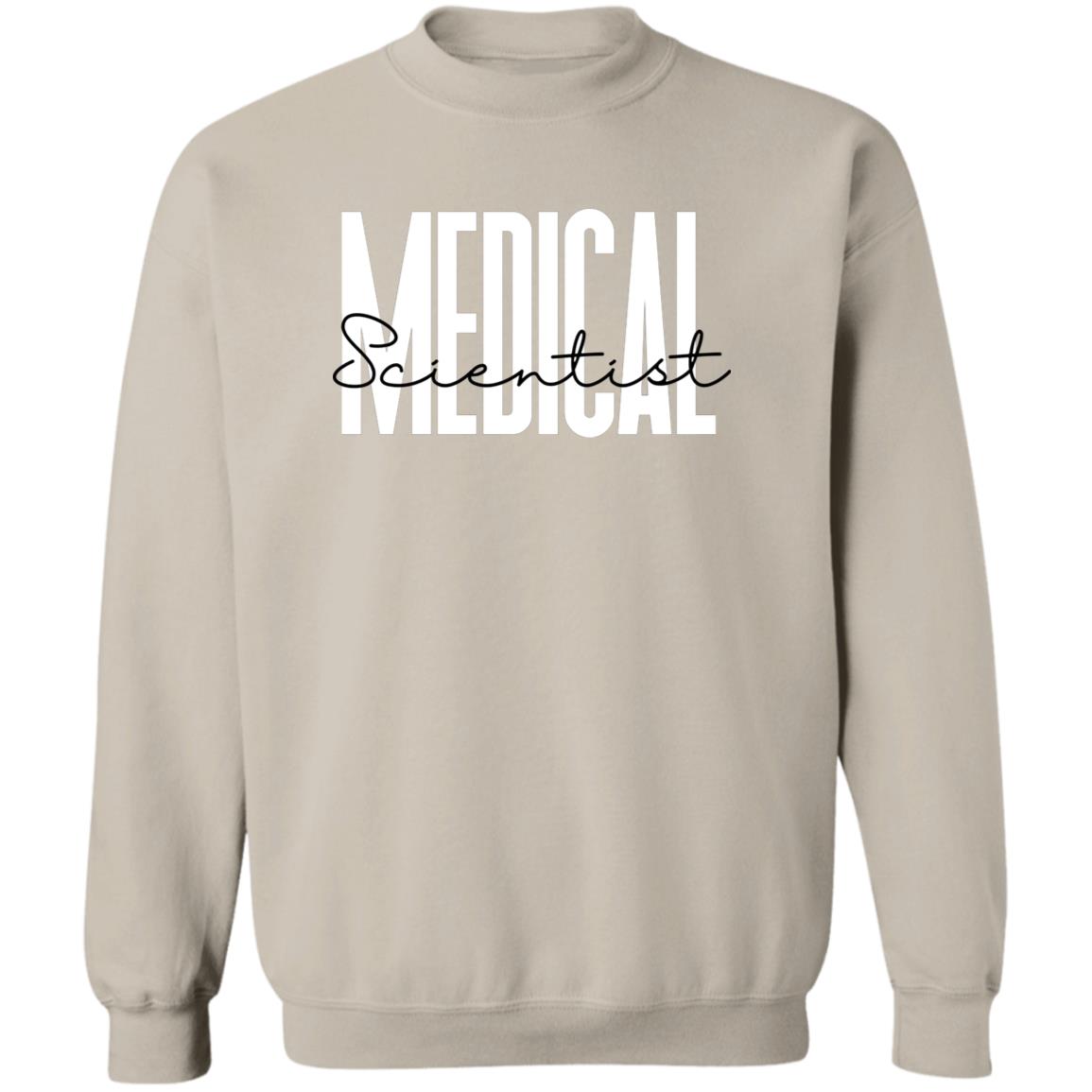 Medical Scientist Unisex Sweatshirt, scientific research Crewneck Sand-Sand-Family-Gift-Planet