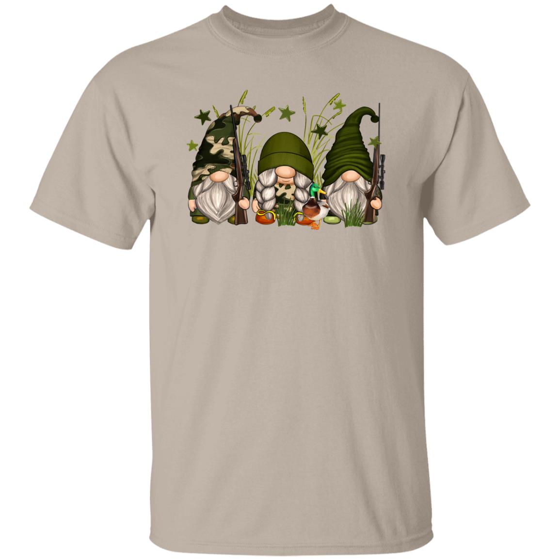 Hunter Gnomes Unisex shirt hunting lover Christmas gift White Sand-Family-Gift-Planet