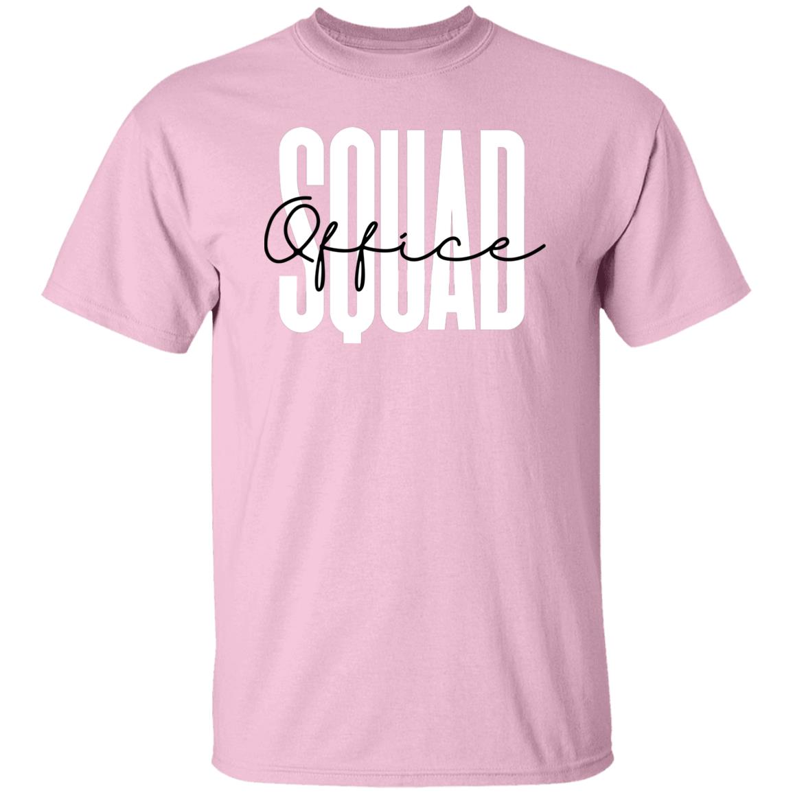 Office squad T-shirt gift School Front office lady Unisex Tee Sand Pink Light Blue-Family-Gift-Planet