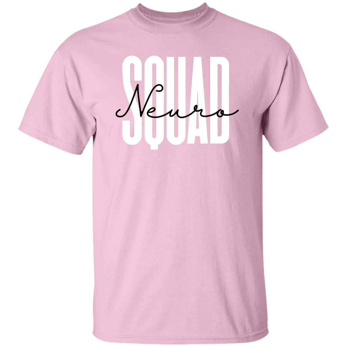 Neuro squad T-Shirt gift Neuro nurse Neurology Team Unisex Tee Sand Pink Blue-Family-Gift-Planet