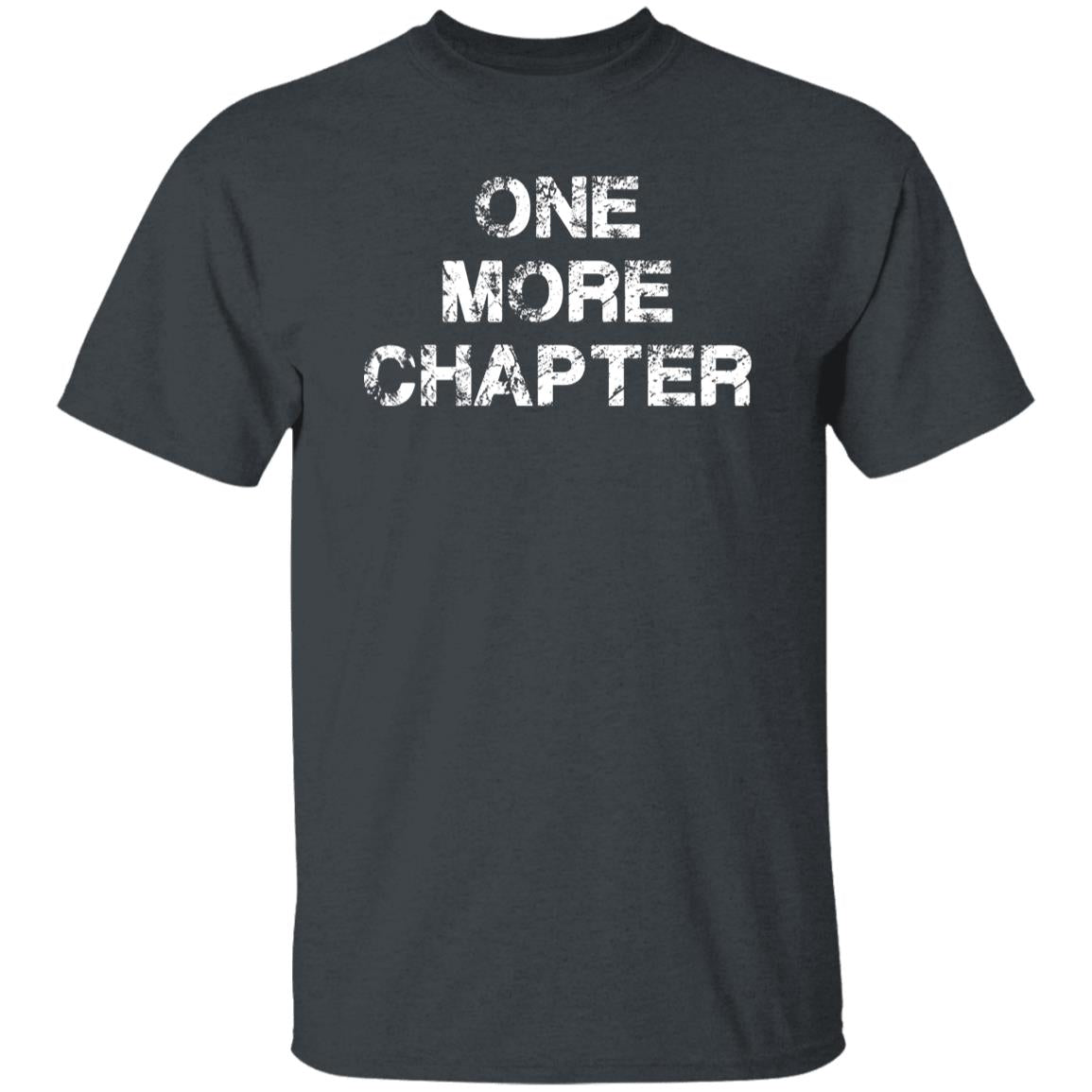 One more chapter Unisex T-shirt Reader, author tee black dark heather-Family-Gift-Planet