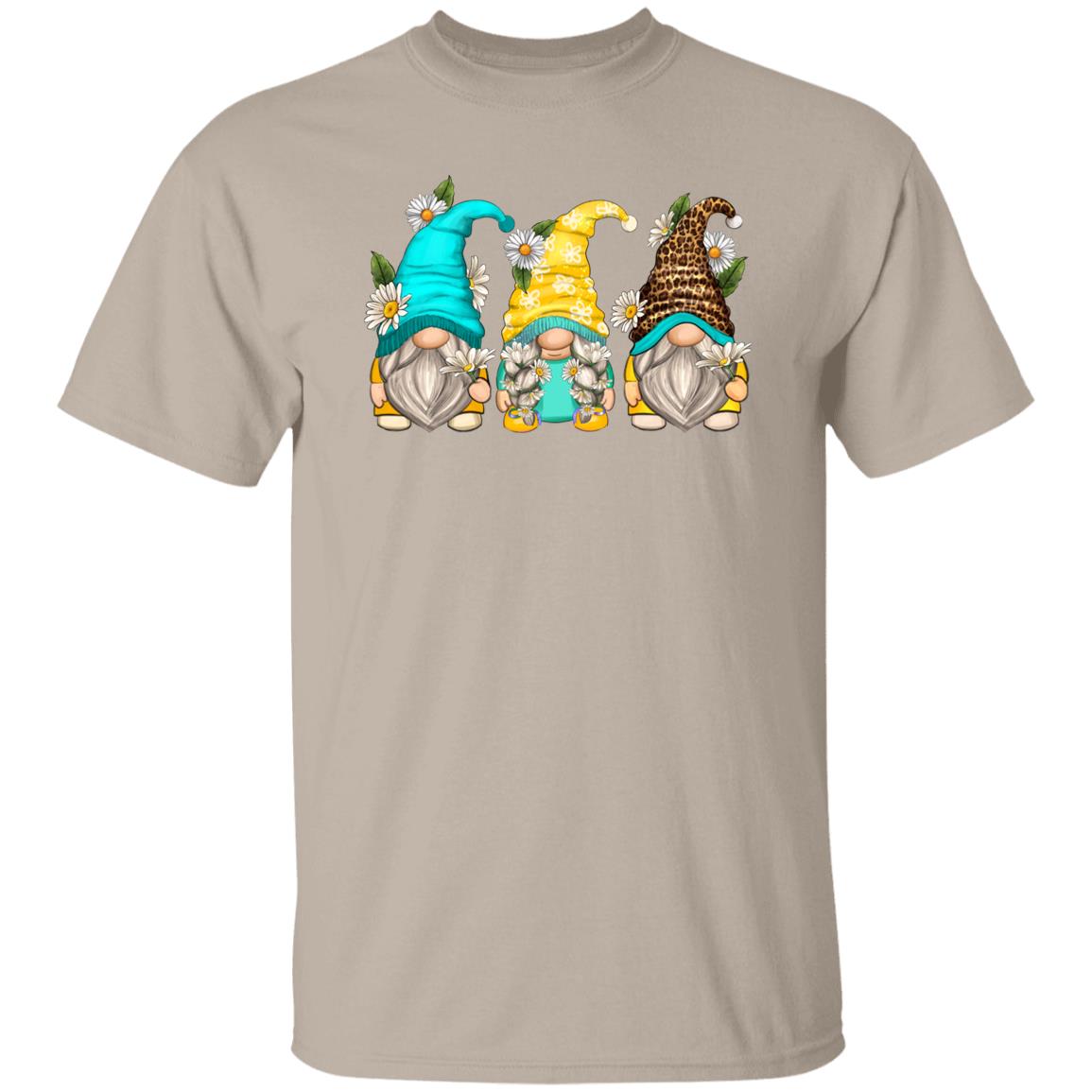 Daisy Gnomes Unisex shirt florist Christmas gift White Sand-Family-Gift-Planet