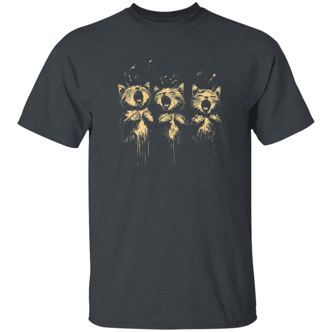 44 G500 5.3 oz. T-Shirt-Dark Heather-Family-Gift-Planet