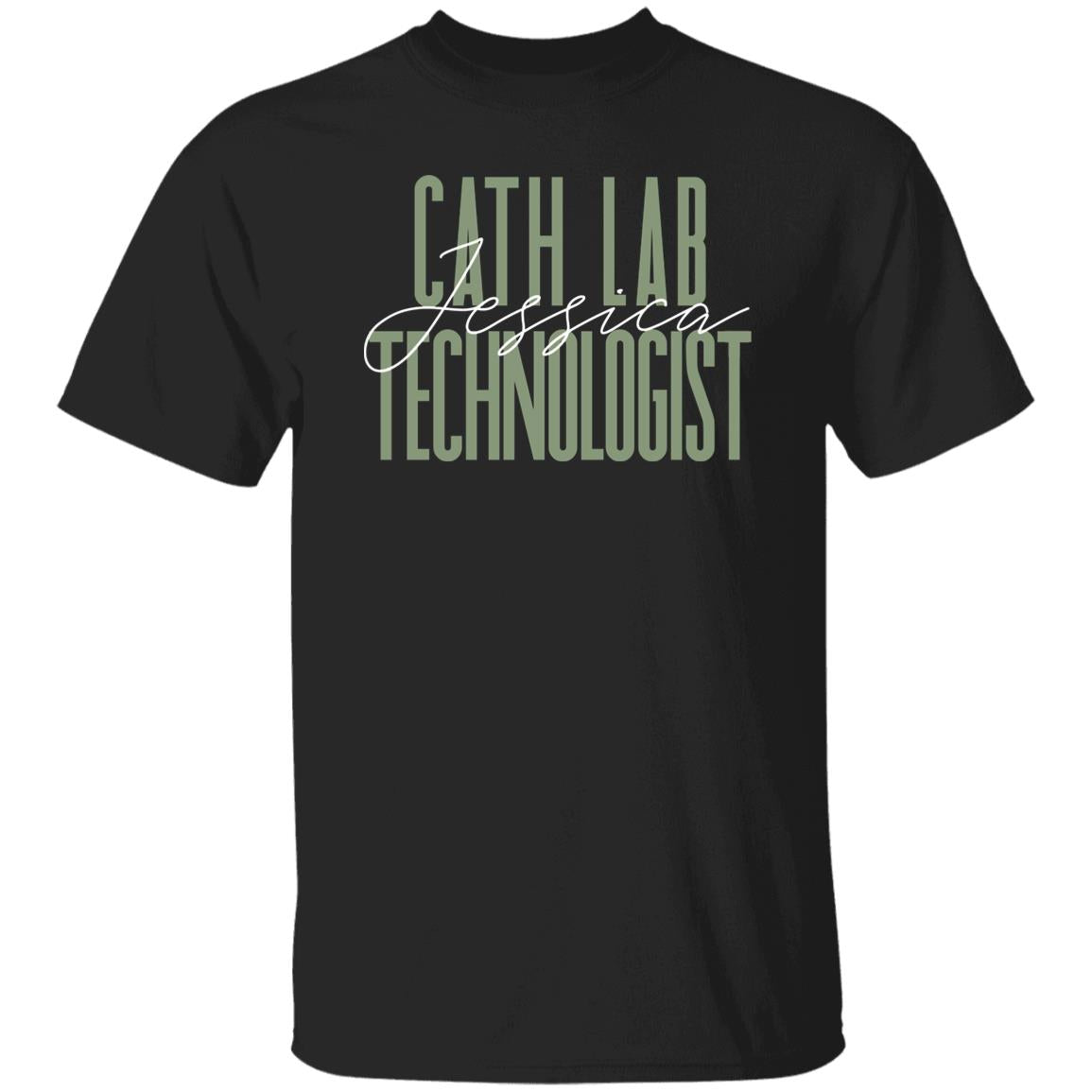 Cath lab technologist T-Shirt gift CT Radiographer Customized Unisex tee Black Navy Dark Heather-Family-Gift-Planet
