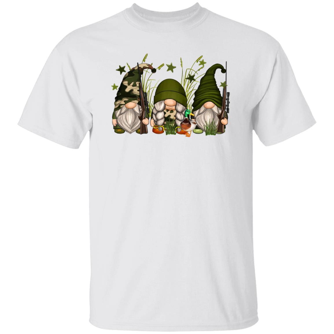 Hunter Gnomes Unisex shirt hunting lover Christmas gift White Sand-Family-Gift-Planet