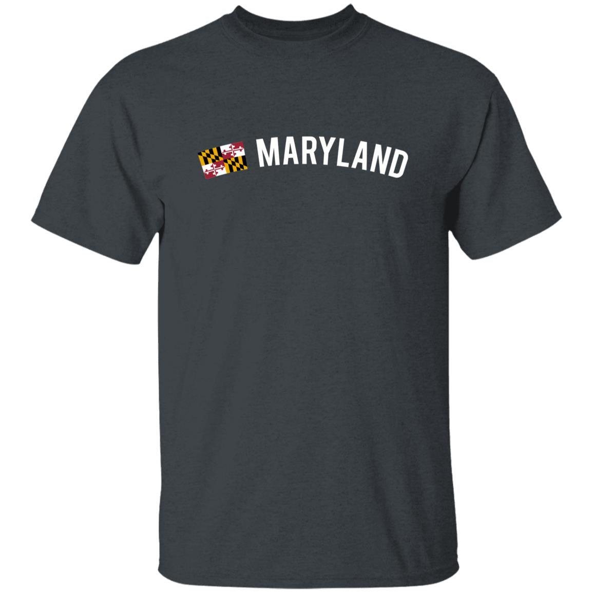 Maryland Unisex T-shirt gift Maryland flag tee Baltimore Columbia White Black-Family-Gift-Planet