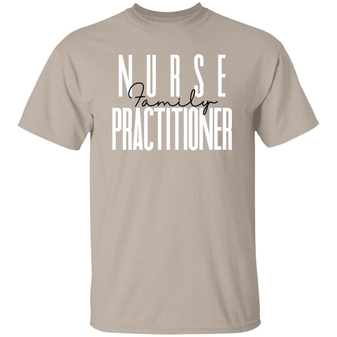 Family nurse practitioner Unisex T-shirt Family NP tee Sand Blue Pink-Family-Gift-Planet