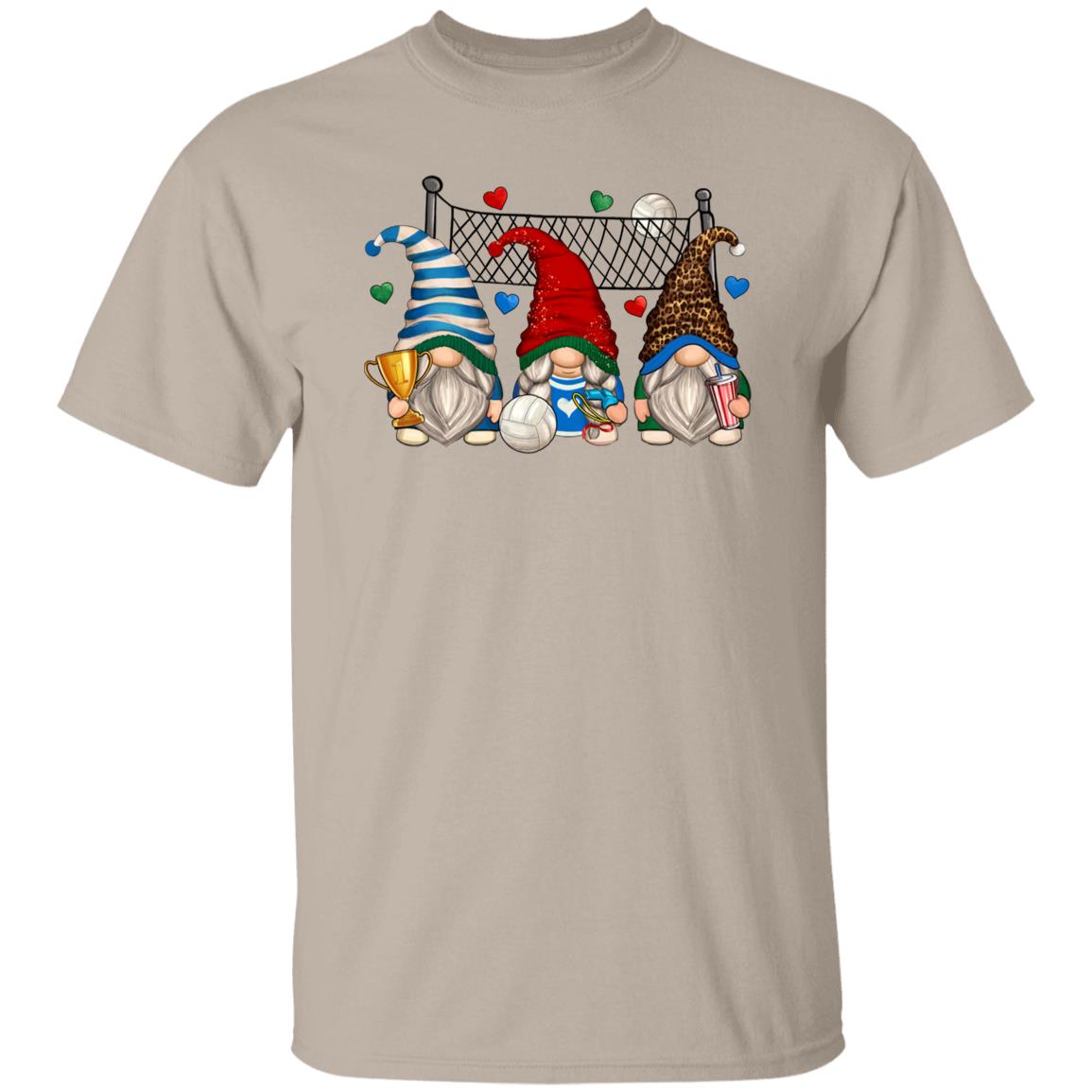 Volleyball Gnomes Unisex shirt volleyball player Christmas gift White Sand-Family-Gift-Planet