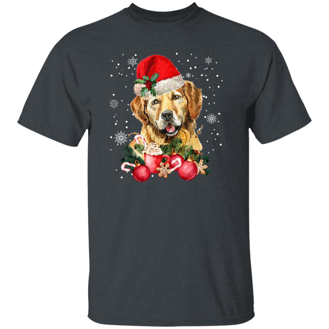Labrador Retriever Christmas Unisex shirt Black Dark Heather-Family-Gift-Planet