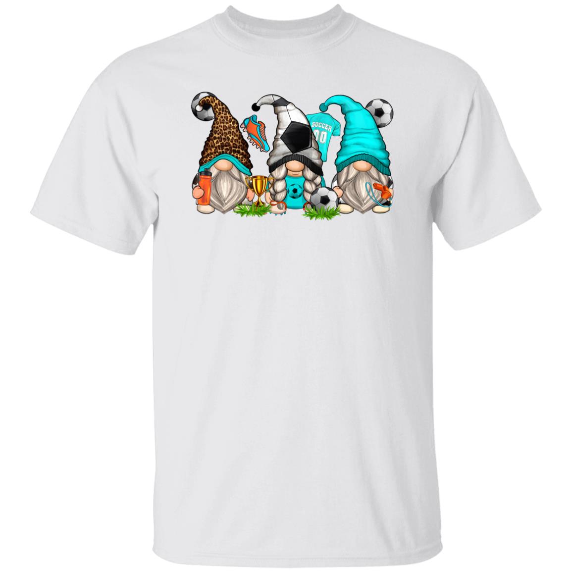 Soccer Gnomes Unisex shirt Soccer player Christmas gift White Sand-Family-Gift-Planet