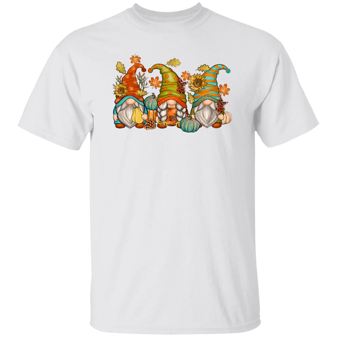 Fall Gnomes Unisex shirt Autumn gnomes Christmas gift White Sand-Family-Gift-Planet