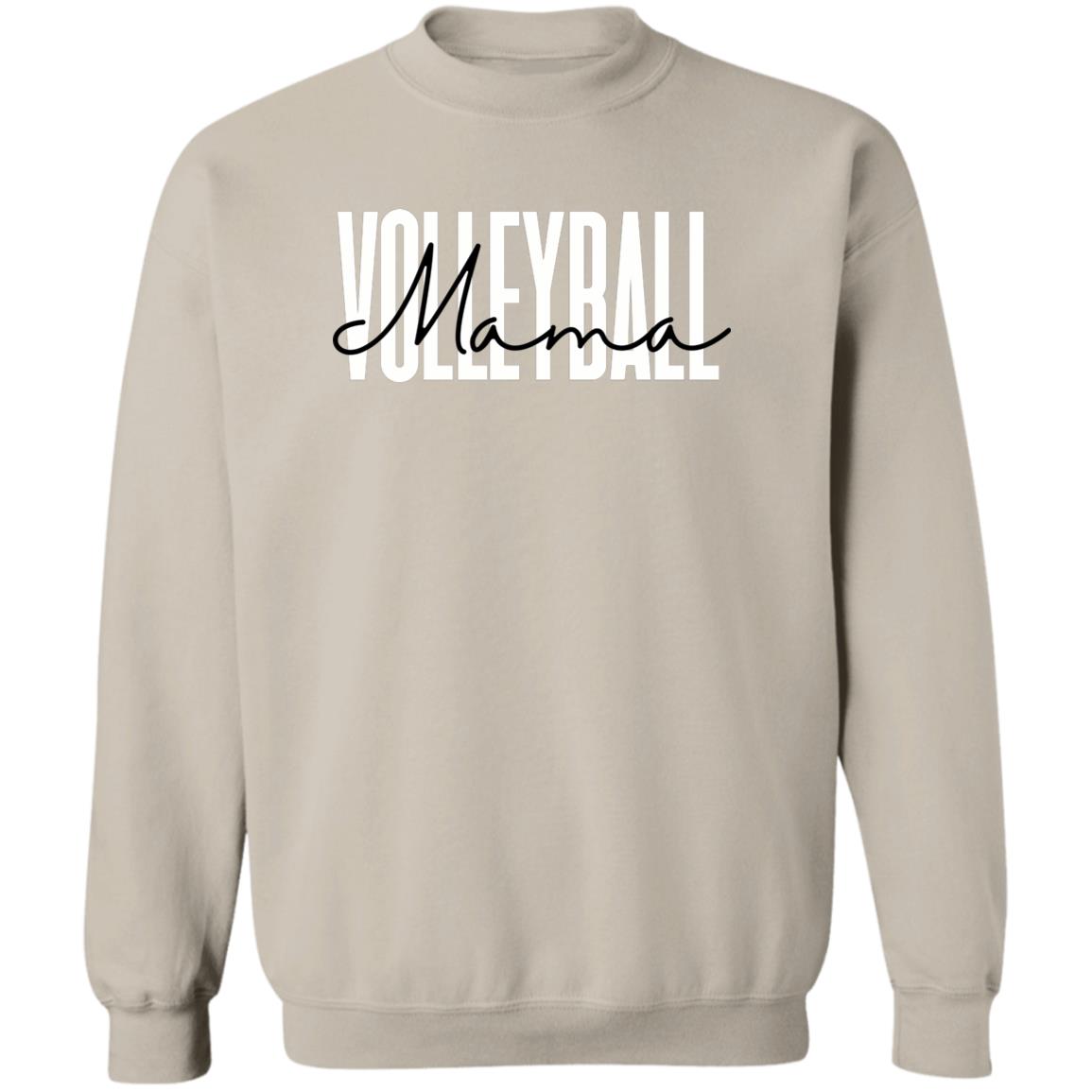 Volleyball mama Unisex Sweatshirt, mother of volleyball Crewneck Sand-Sand-Family-Gift-Planet