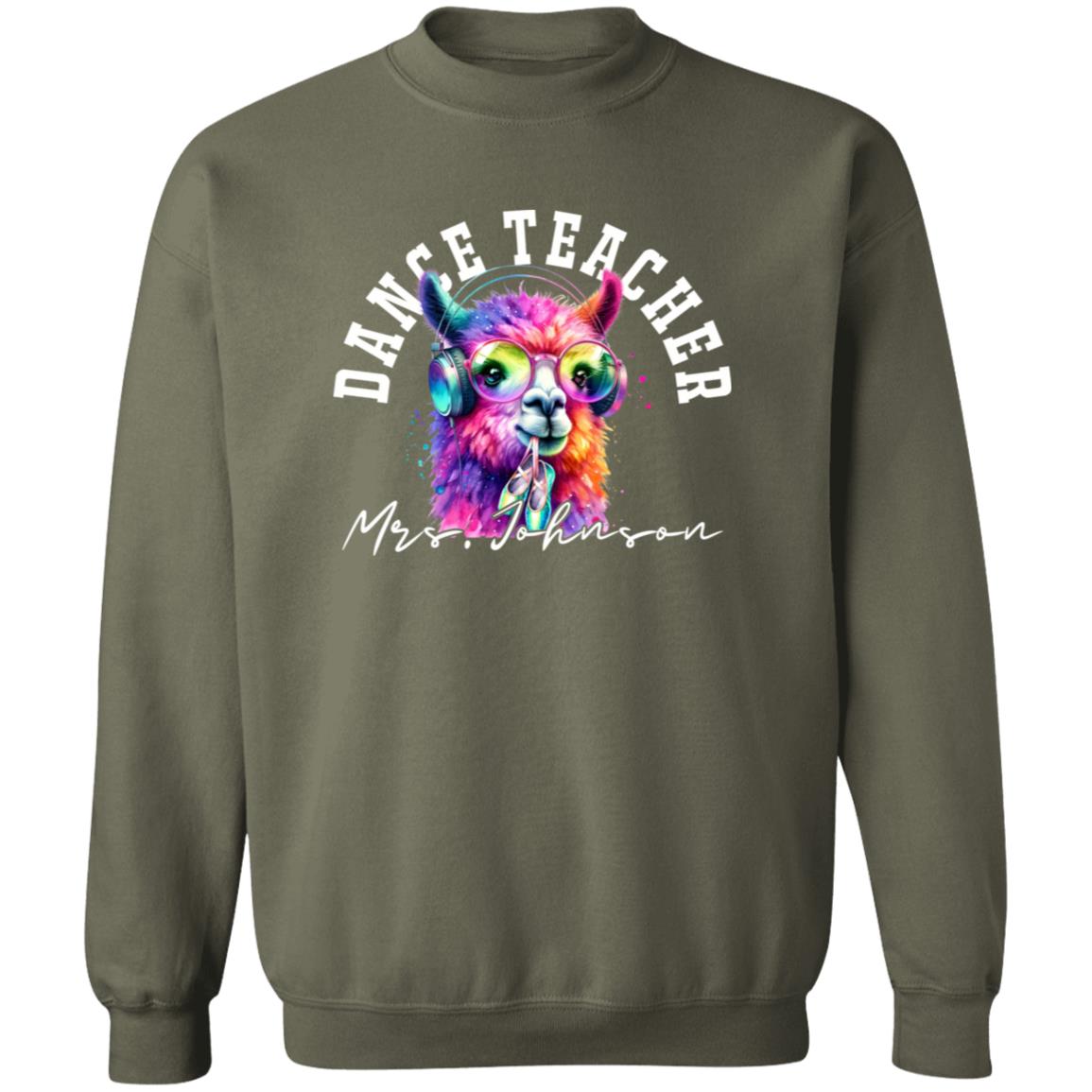 Dance teacher funny Personalized Unisex Sweatshirt Custom Ballet daner Sand-Family-Gift-Planet