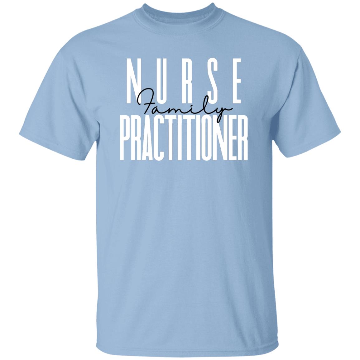 Family nurse practitioner Unisex T-shirt Family NP tee Sand Blue Pink-Family-Gift-Planet