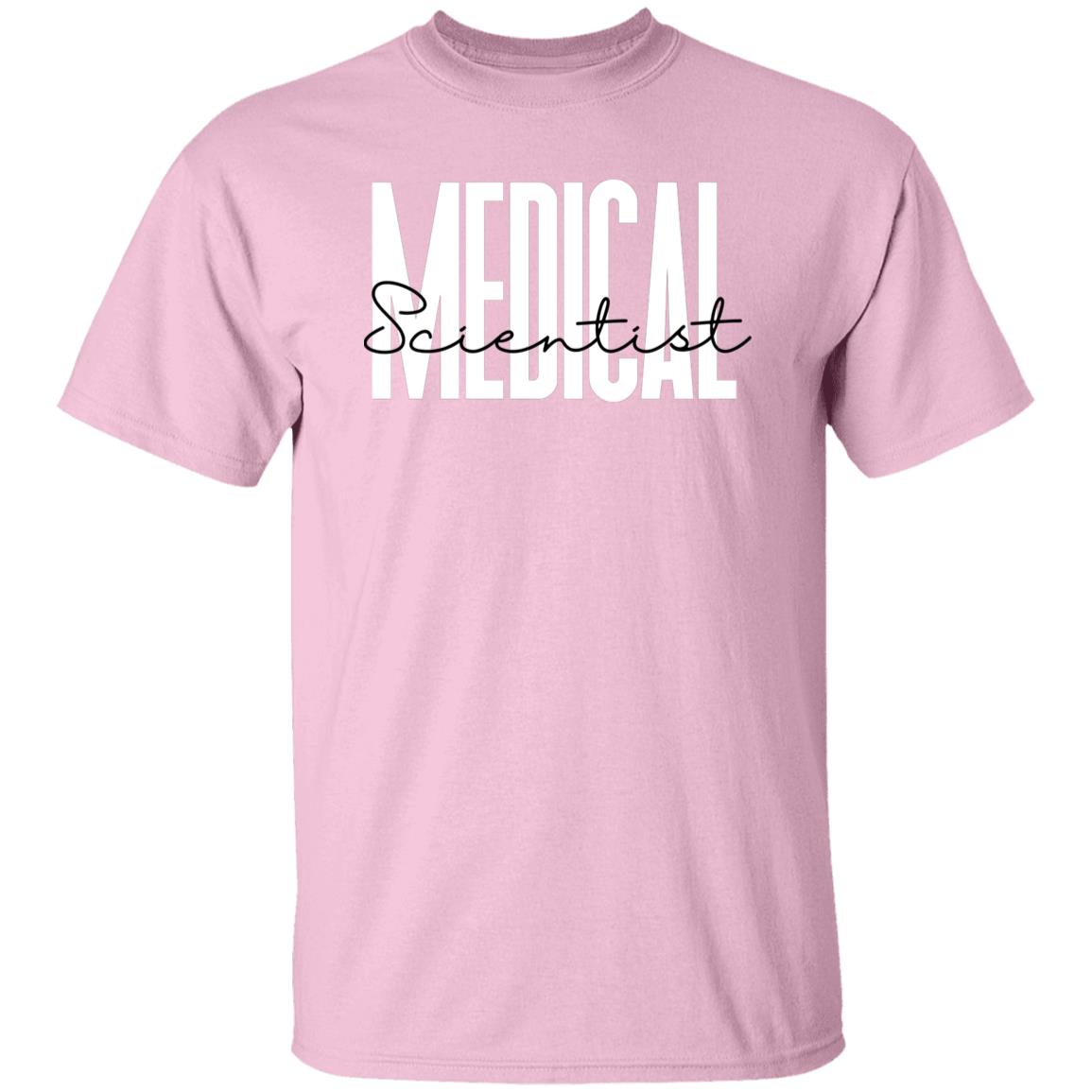 Medical Scientist T-Shirt gift Medical Research Scientist Unisex Tee Sand Pink Blue-Family-Gift-Planet