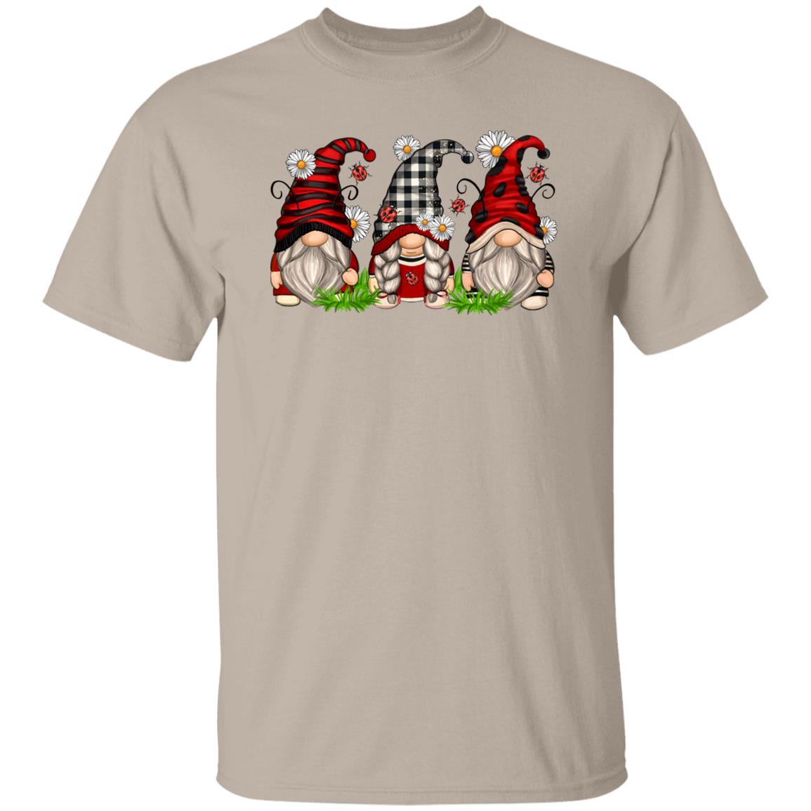 Lady bug Gnomes Unisex shirt Bugs lover Christmas gift White Sand-Family-Gift-Planet