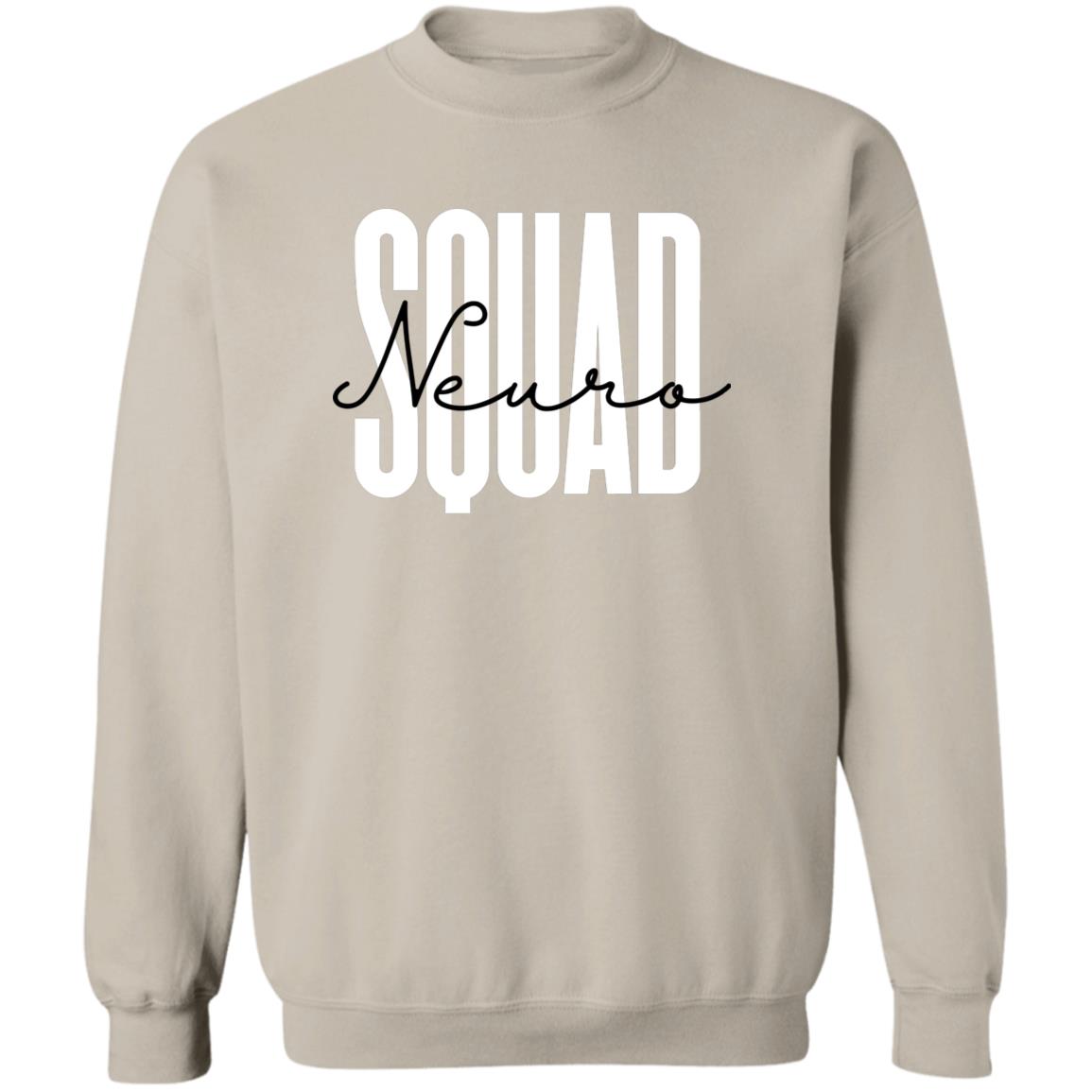 Neuro squad Unisex Sweatshirt, Neurology nurse Crewneck Sand-Sand-Family-Gift-Planet