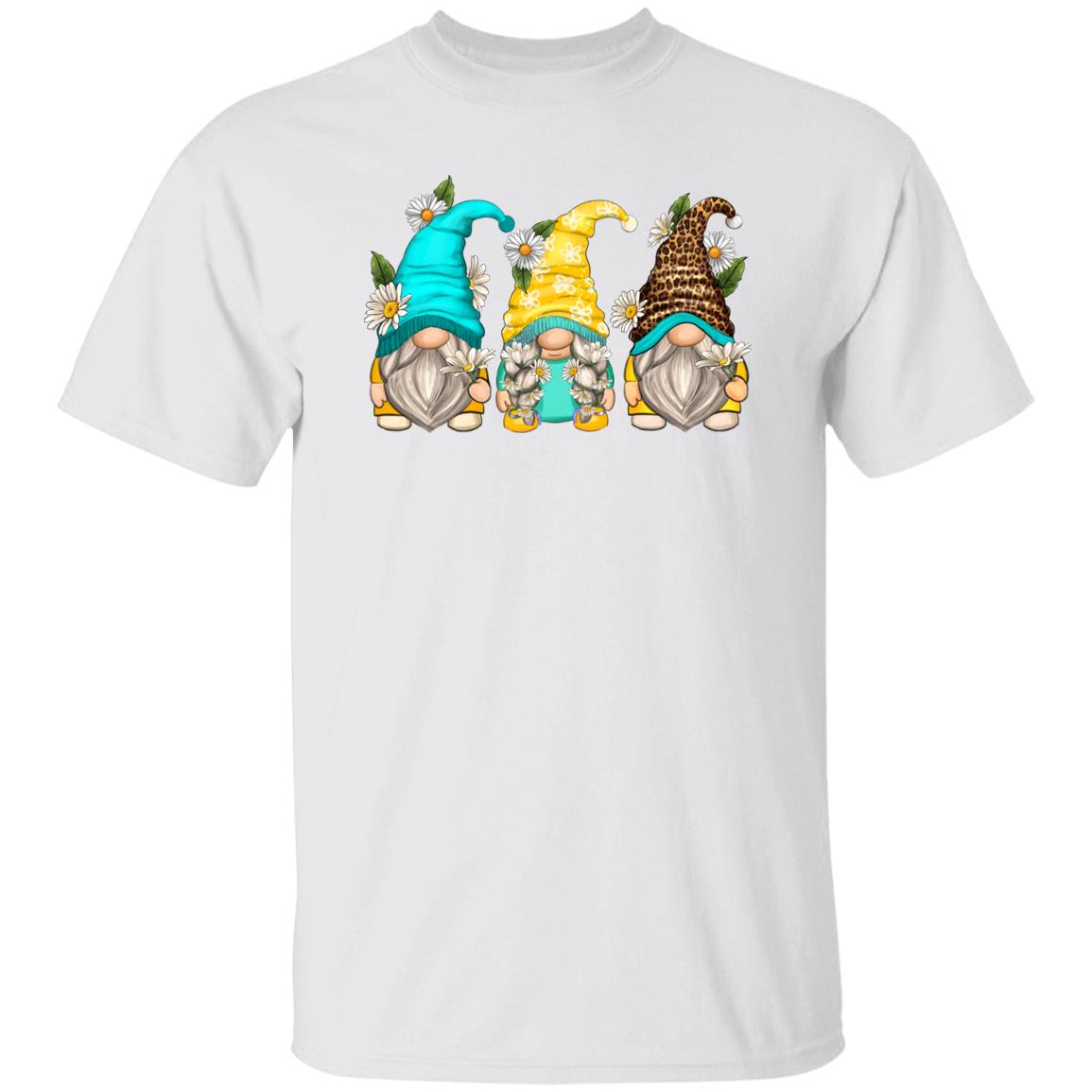 Daisy Gnomes Unisex shirt florist Christmas gift White Sand-Family-Gift-Planet