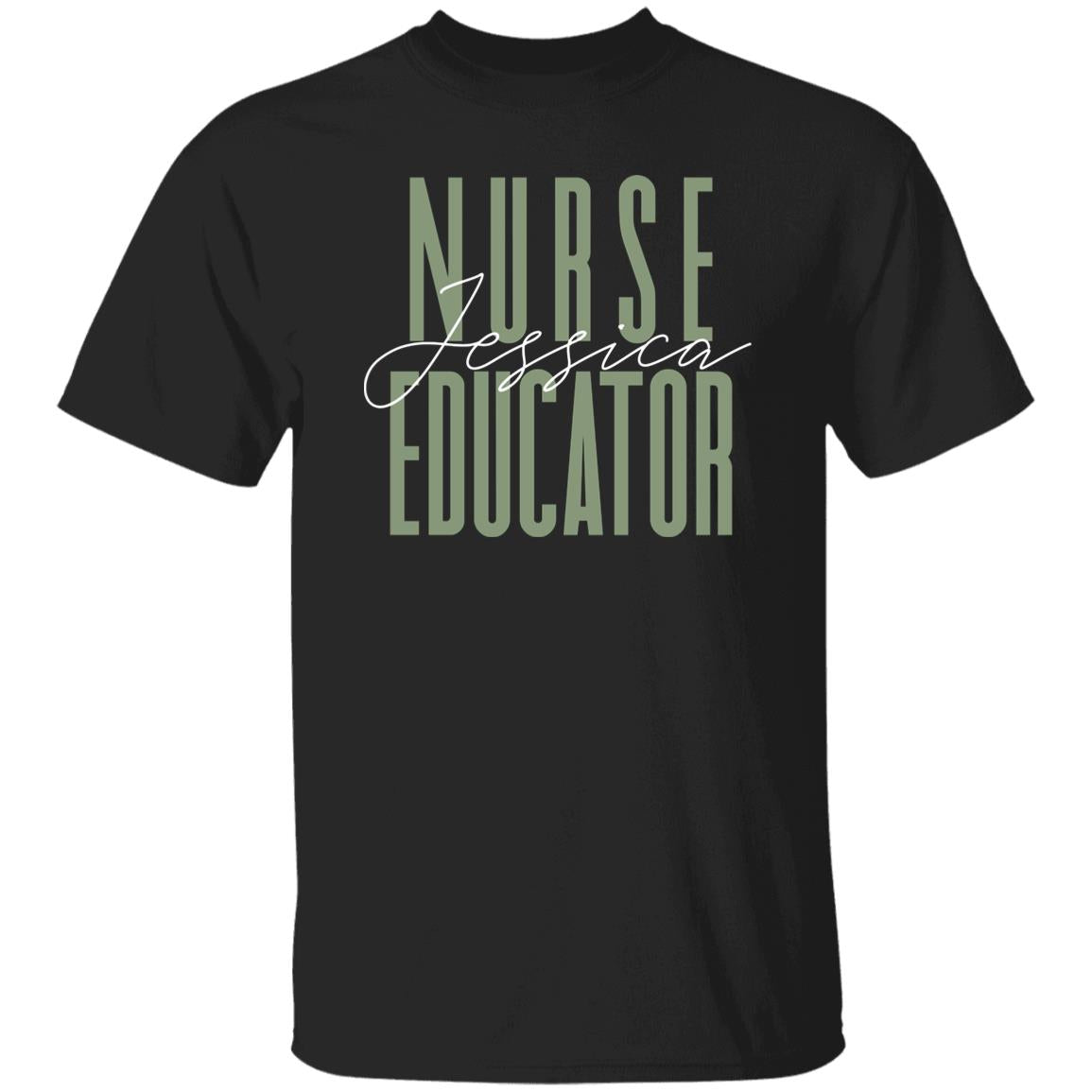 Nurse educator T-Shirt gift Nursing professor Customized Unisex tee Black Navy Dark Heather-Family-Gift-Planet
