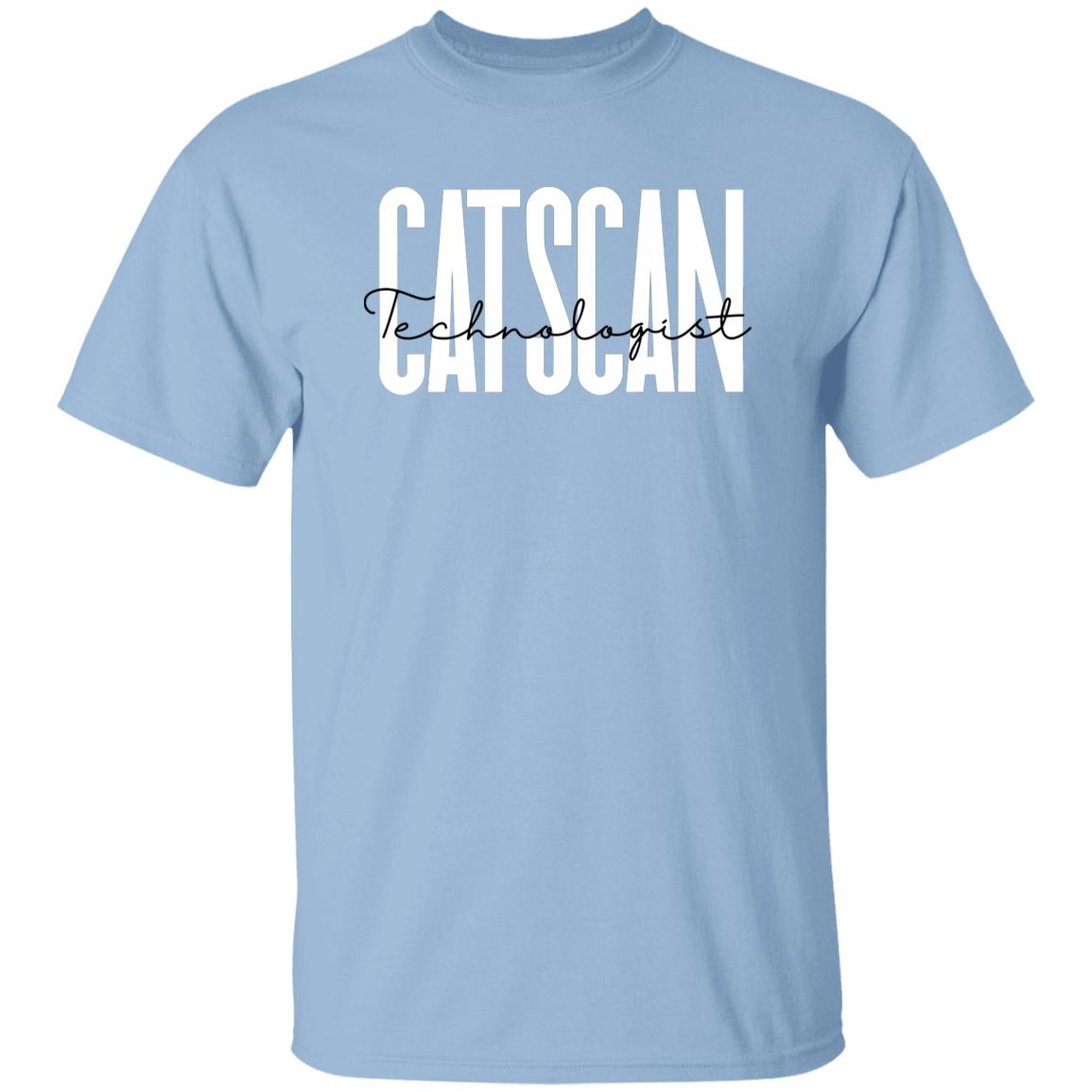 Catscan Technologist Unisex T-shirt Cat Scan tech Sand Blue Pink-Family-Gift-Planet