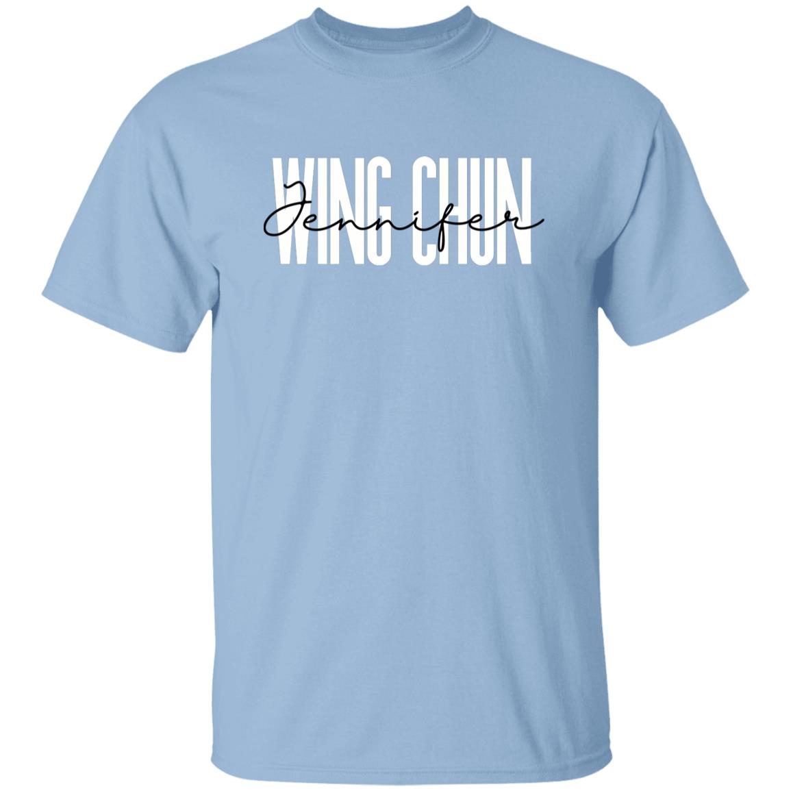 Personalized Wing Chun T-shirt gift Custom name Wing Chun Martial Arts Unisex Tee Sand Pink Light Blue-Family-Gift-Planet