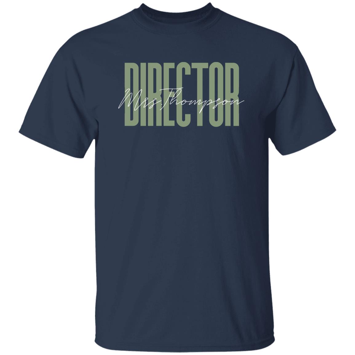 Director T-Shirt gift Movie director Customized Unisex tee Black Navy Dark Heather-Family-Gift-Planet