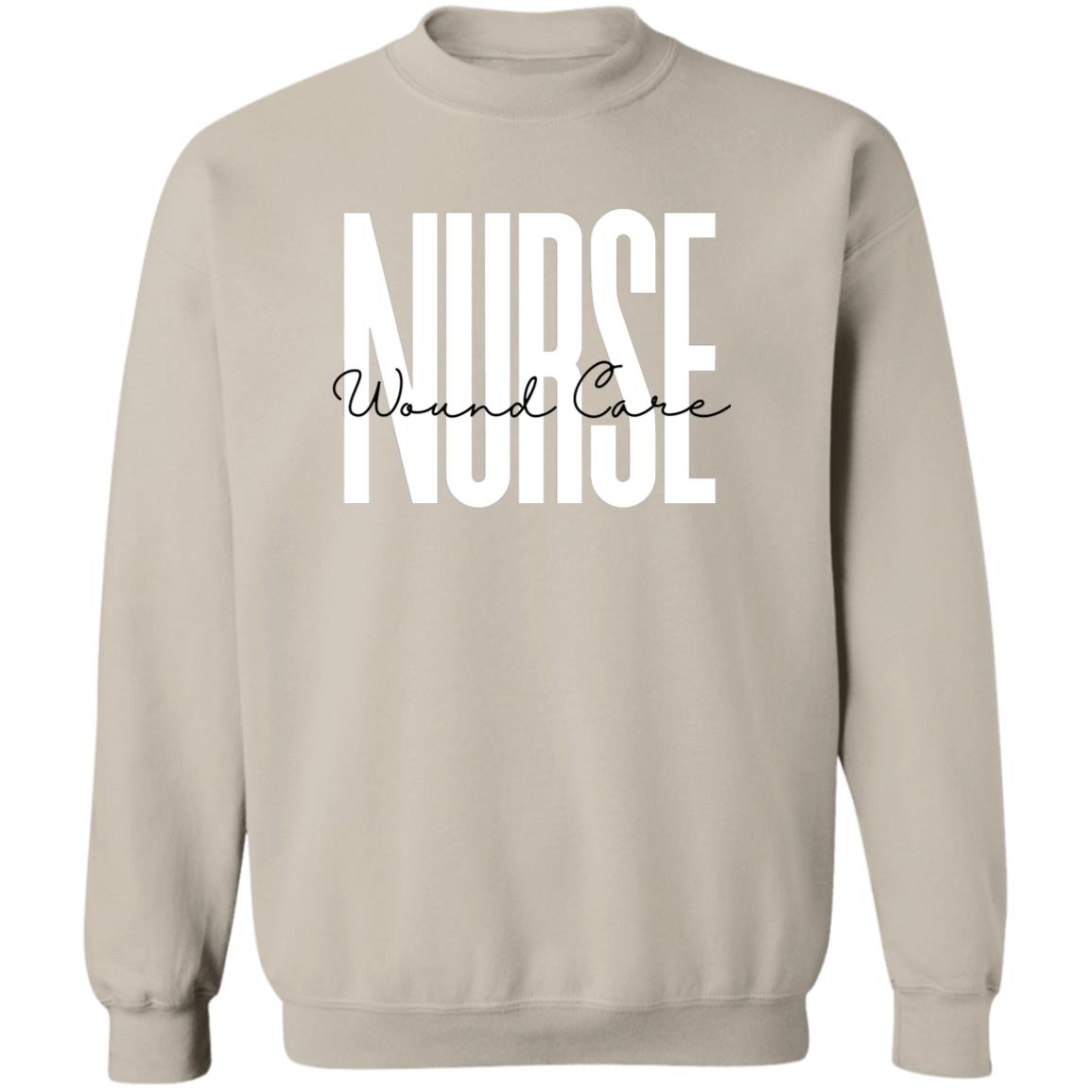 Wound Care Nurse Unisex Sweatshirt Crewneck Sand-Sand-Family-Gift-Planet