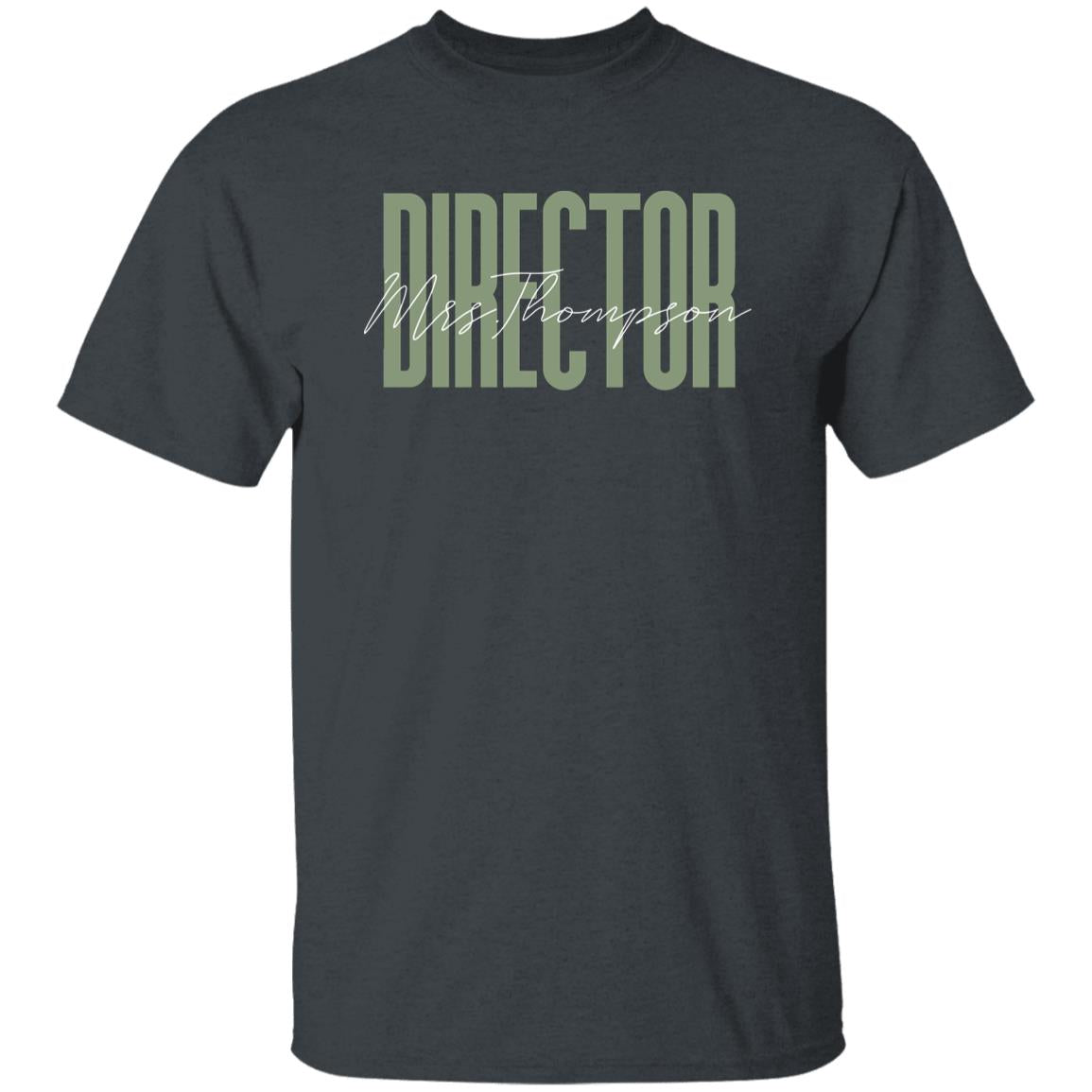 Director T-Shirt gift Movie director Customized Unisex tee Black Navy Dark Heather-Family-Gift-Planet