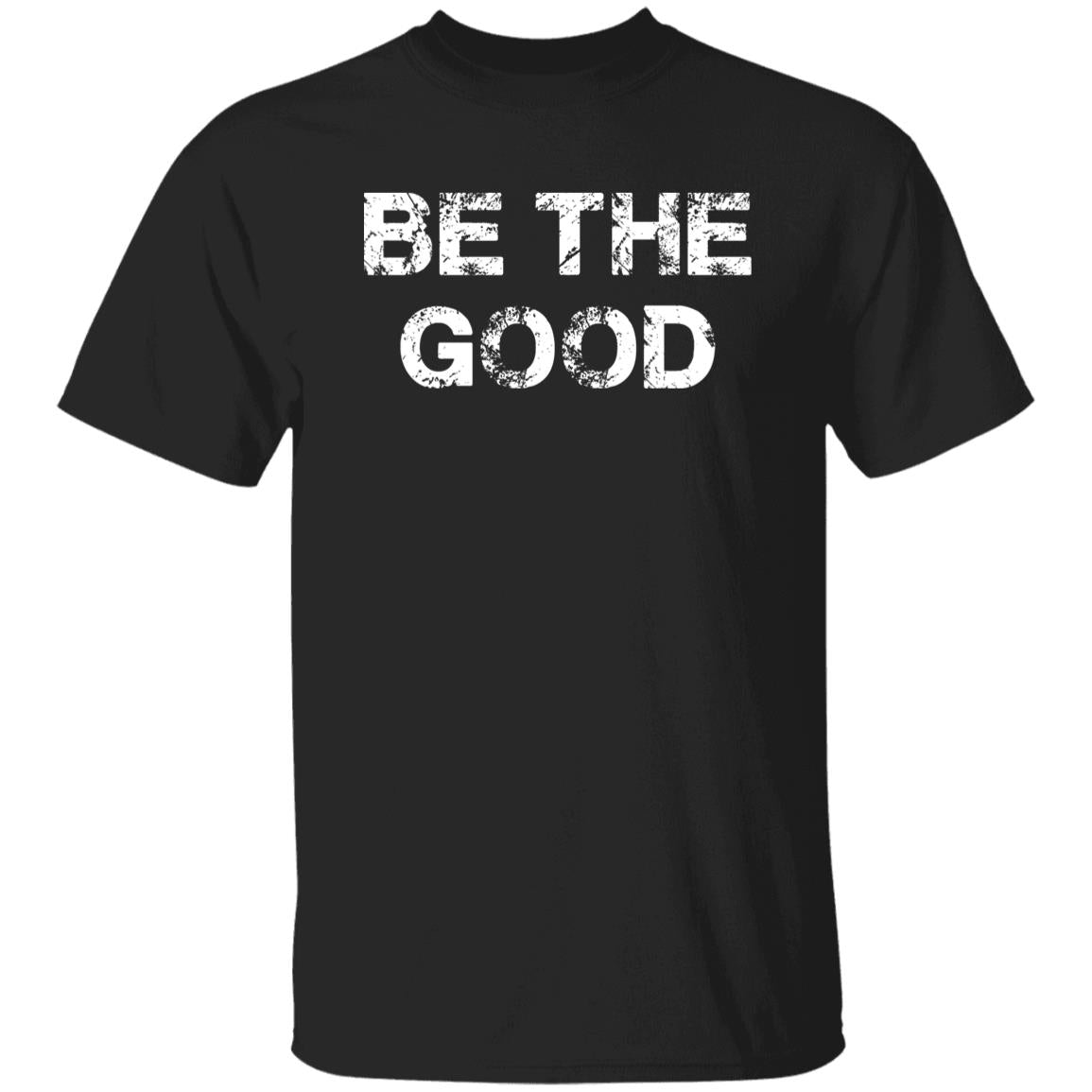 Be the good Unisex T-shirt gift inspirational tee black dark heather-Black-Family-Gift-Planet