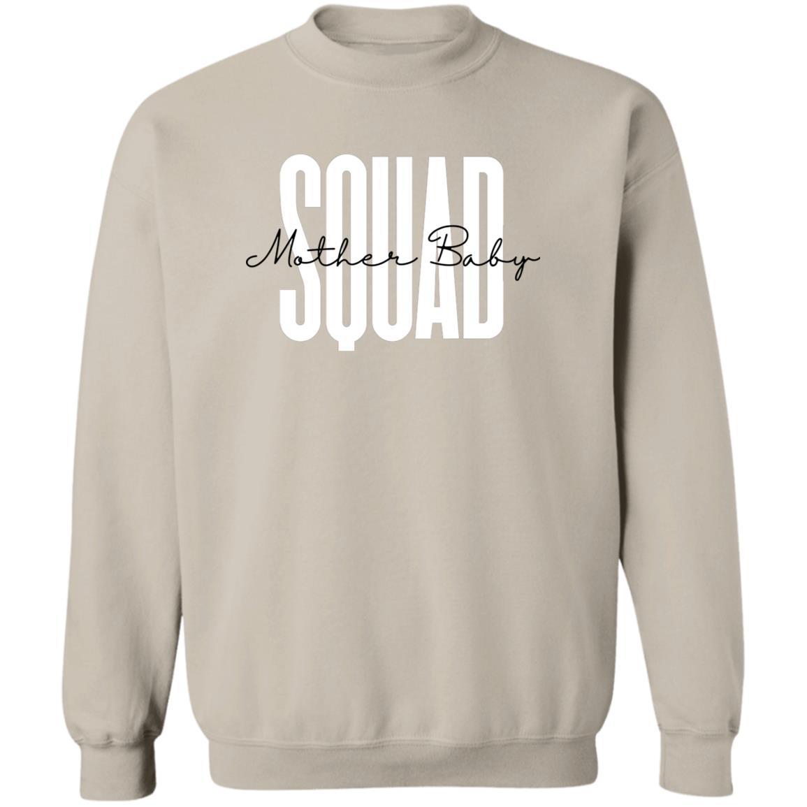 Mother Baby squad Unisex Sweatshirt, Mother-baby nurse Crewneck Sand-Sand-Family-Gift-Planet