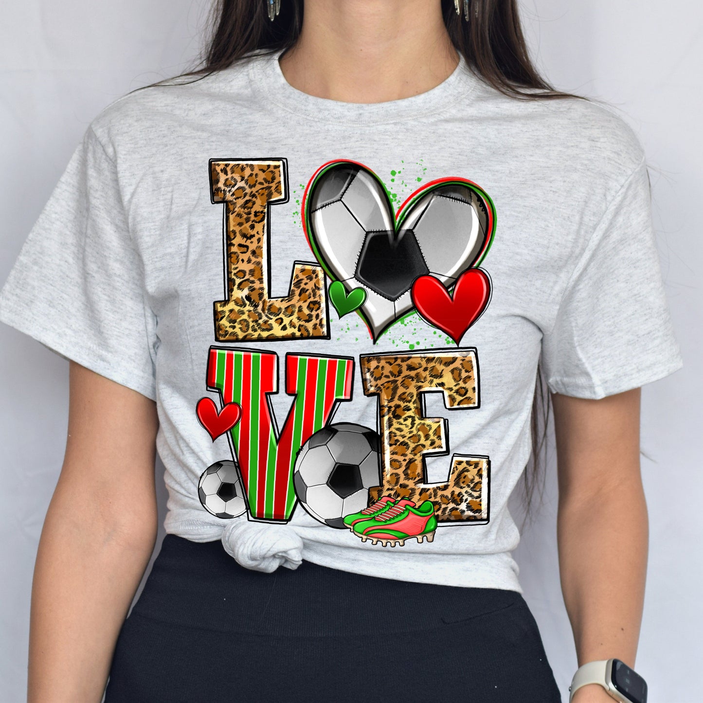 Love soccer Unisex t-shirt soccer player tee soccer coach gift-Family-Gift-Planet