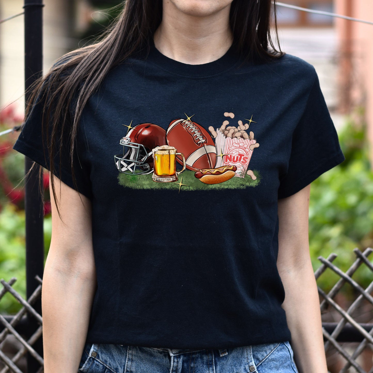 Football life Unisex t-shirt football player tee football coach gift-Family-Gift-Planet