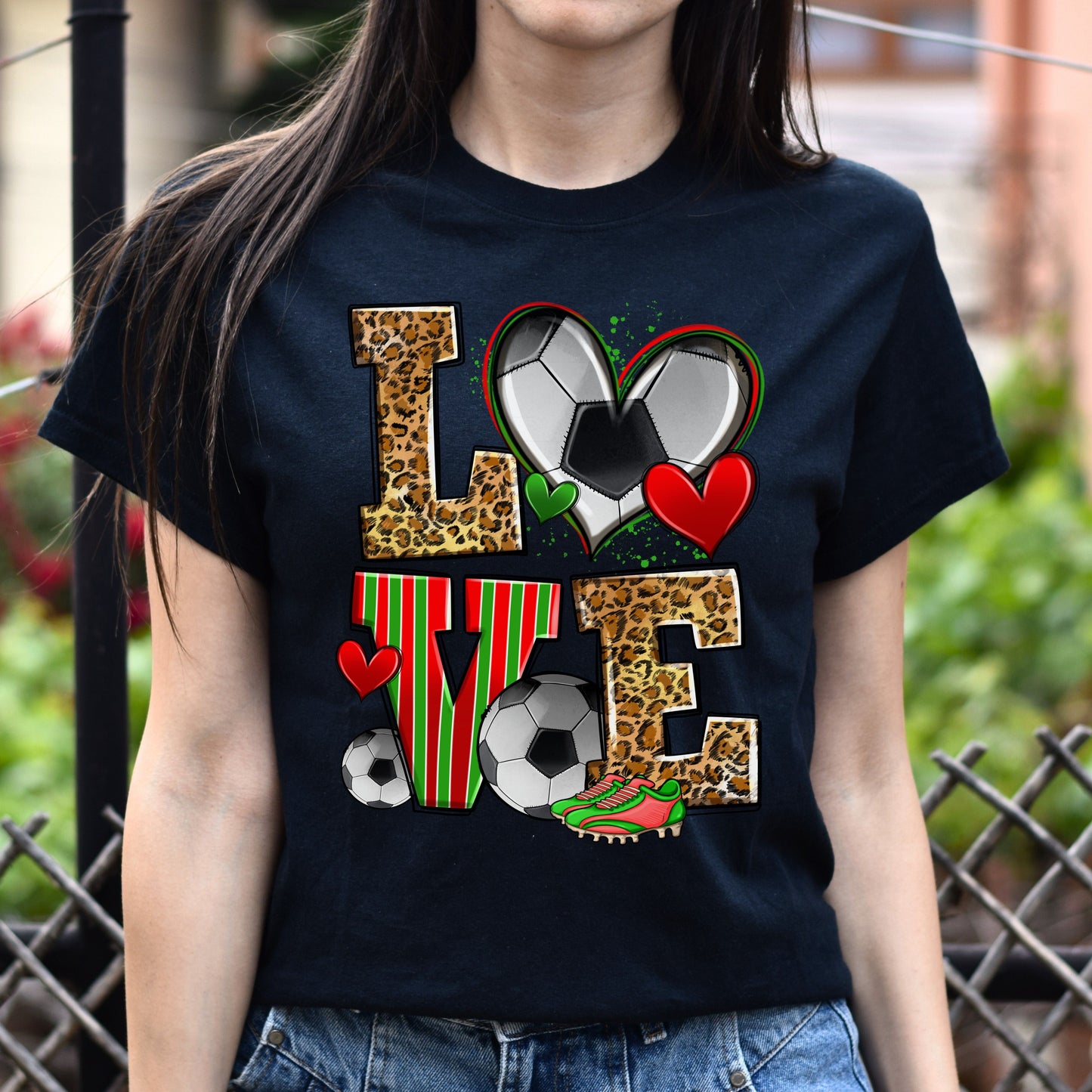 Love soccer Unisex t-shirt soccer player tee soccer coach gift-Family-Gift-Planet