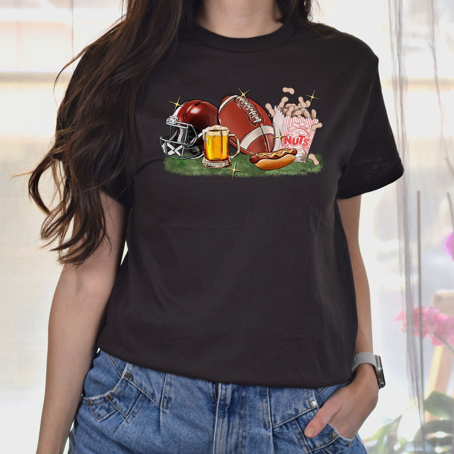 Football life Unisex t-shirt football player tee football coach gift-Family-Gift-Planet