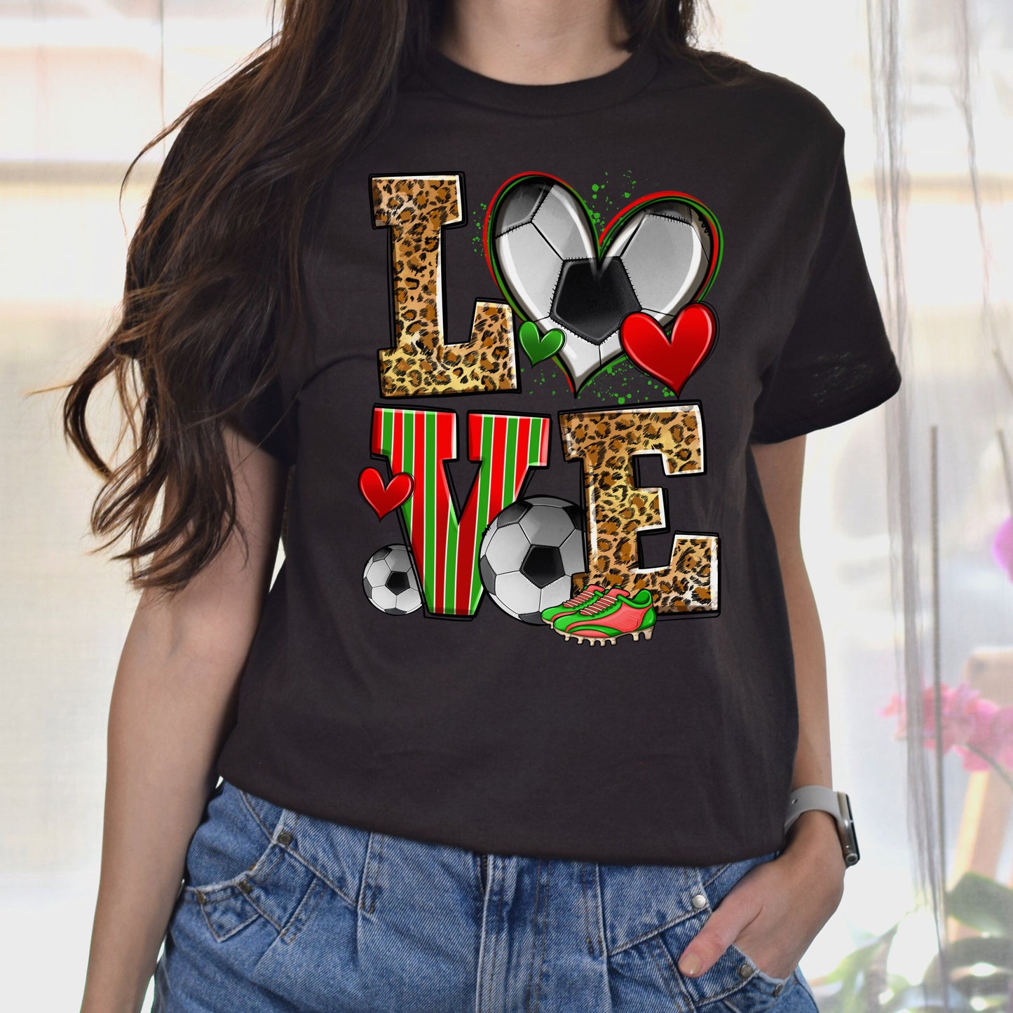 Love soccer Unisex t-shirt soccer player tee soccer coach gift-Family-Gift-Planet