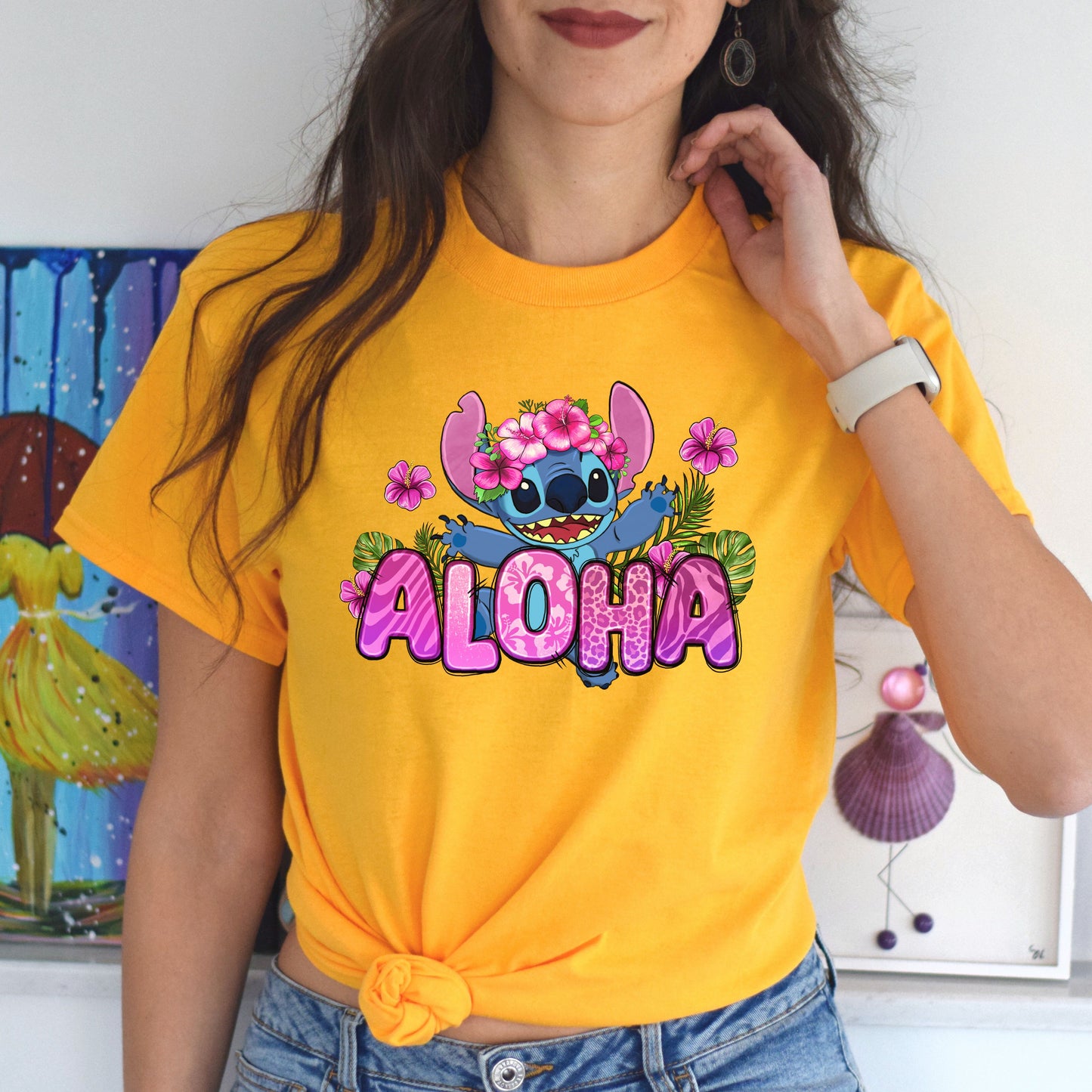 Aloha summer unisex tshirt Aloha Hawaii tee S-5XL-Family-Gift-Planet