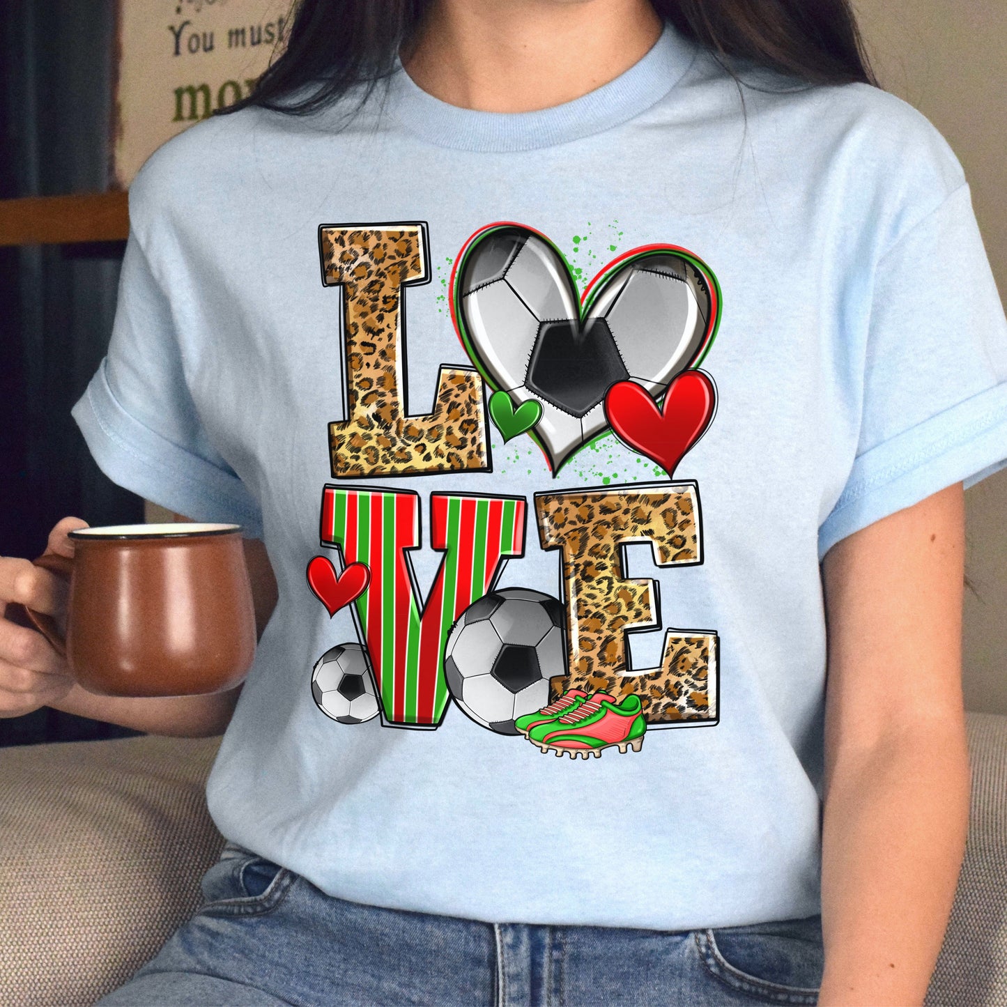 Love soccer Unisex t-shirt soccer player tee soccer coach gift-Family-Gift-Planet