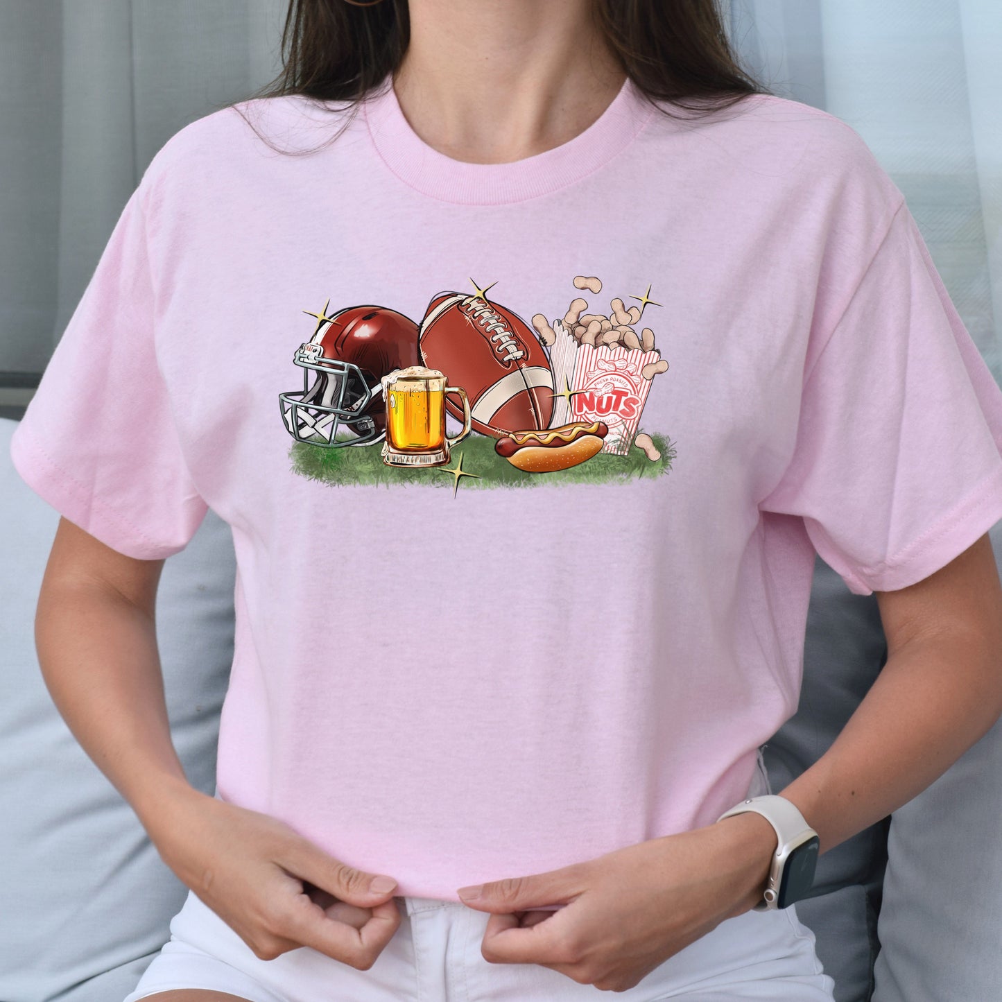 Football life Unisex t-shirt football player tee football coach gift-Family-Gift-Planet