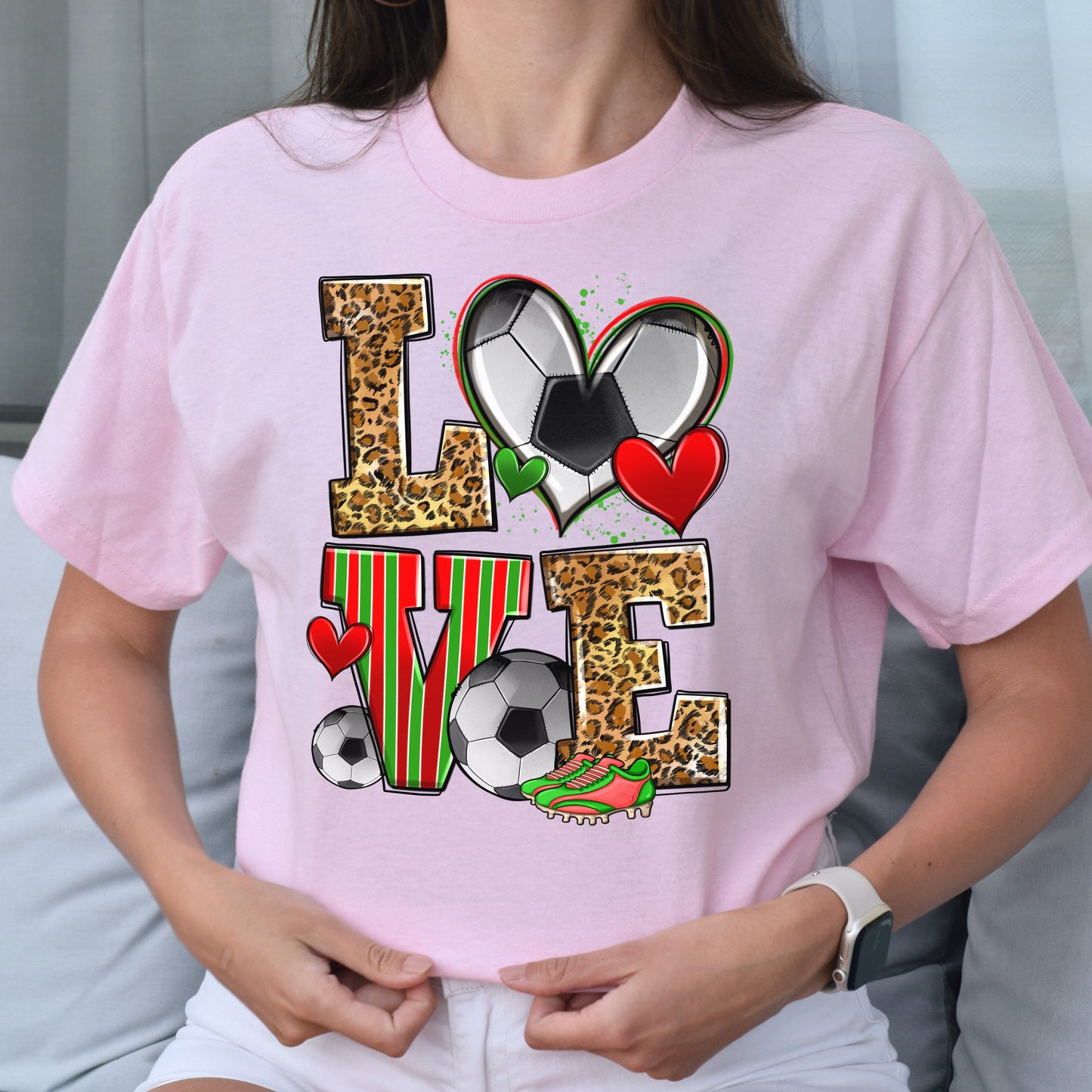 Love soccer Unisex t-shirt soccer player tee soccer coach gift-Family-Gift-Planet