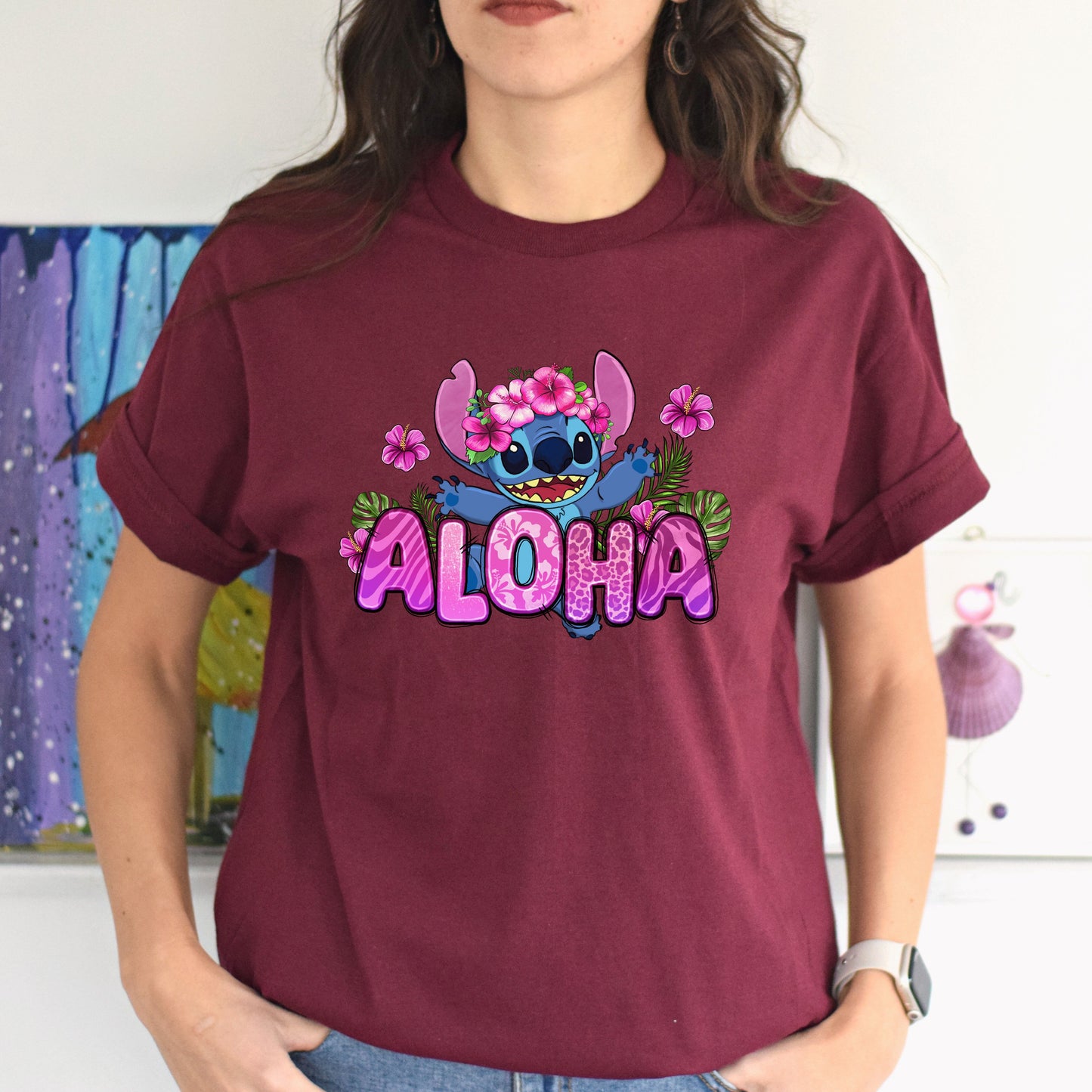 Aloha summer unisex tshirt Aloha Hawaii tee S-5XL-Family-Gift-Planet