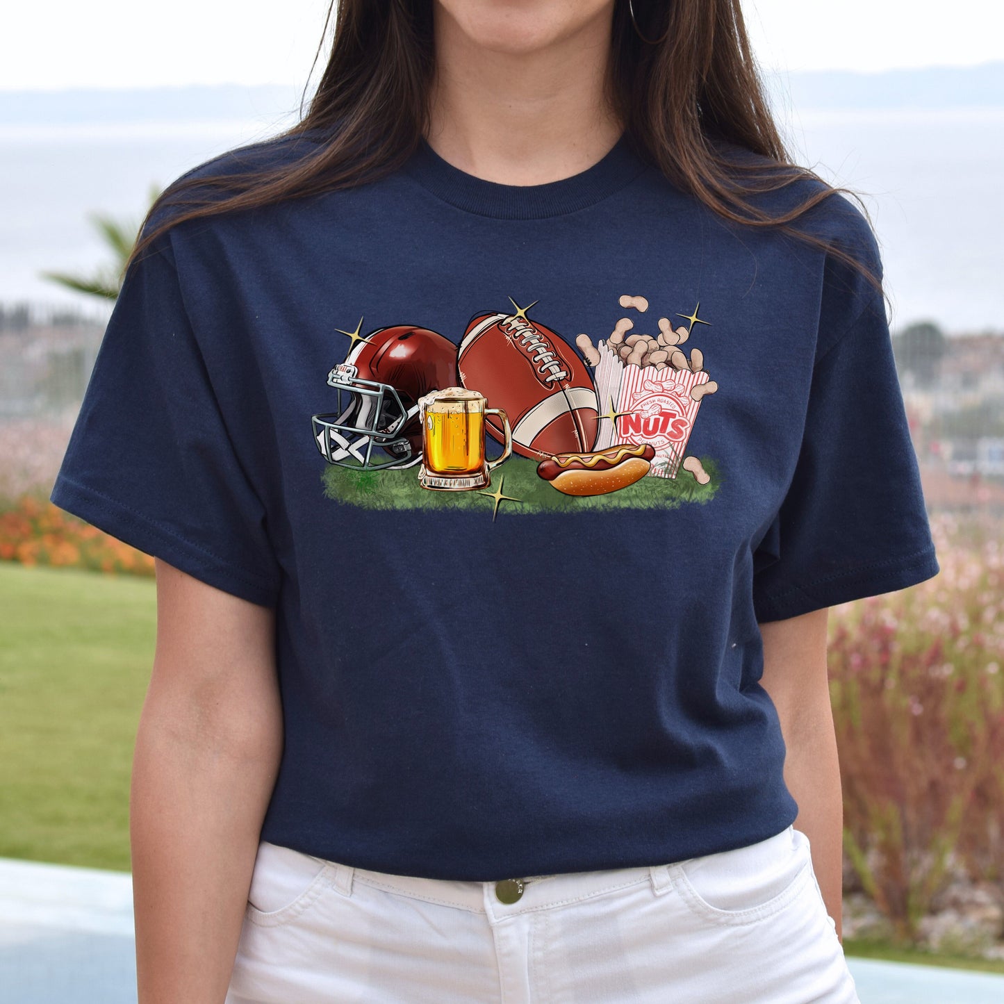Football life Unisex t-shirt football player tee football coach gift-Family-Gift-Planet