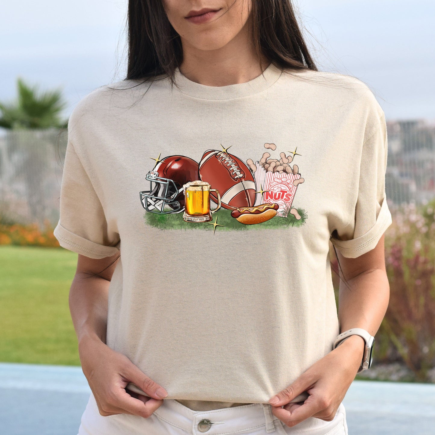 Football life Unisex t-shirt football player tee football coach gift-Family-Gift-Planet