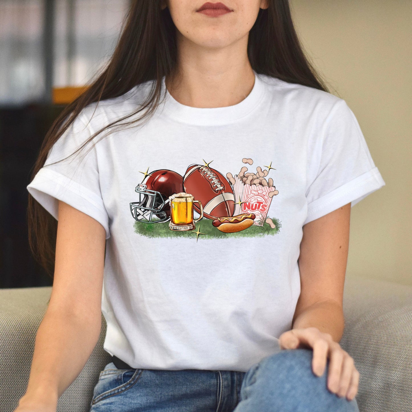 Football life Unisex t-shirt football player tee football coach gift-Family-Gift-Planet