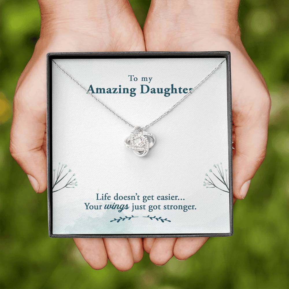 To my Amazing Daughter - Your wings just got stronger-Family-Gift-Planet