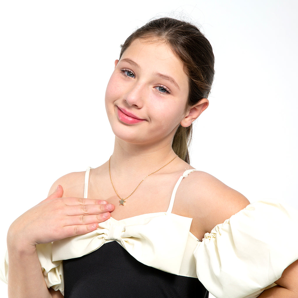10 year old girl birthday gift from grandma - Happy Birthday Star Necklace for granddaughter-Family-Gift-Planet