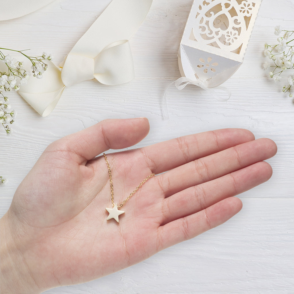 Gift from aunt for 5 year old girl - Star necklace Birthday gift for niece-Family-Gift-Planet
