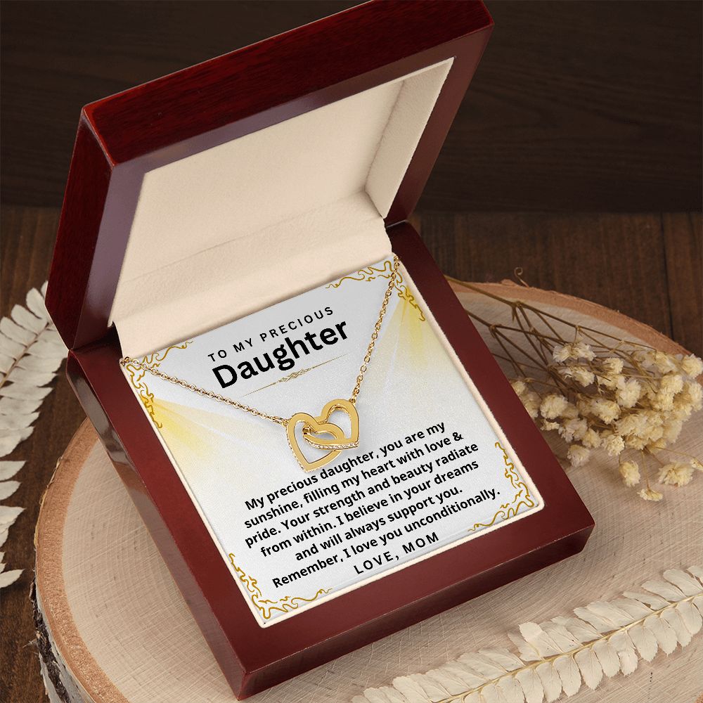 To my precious Daughter from Mom - I Love you unconditionally-Family-Gift-Planet