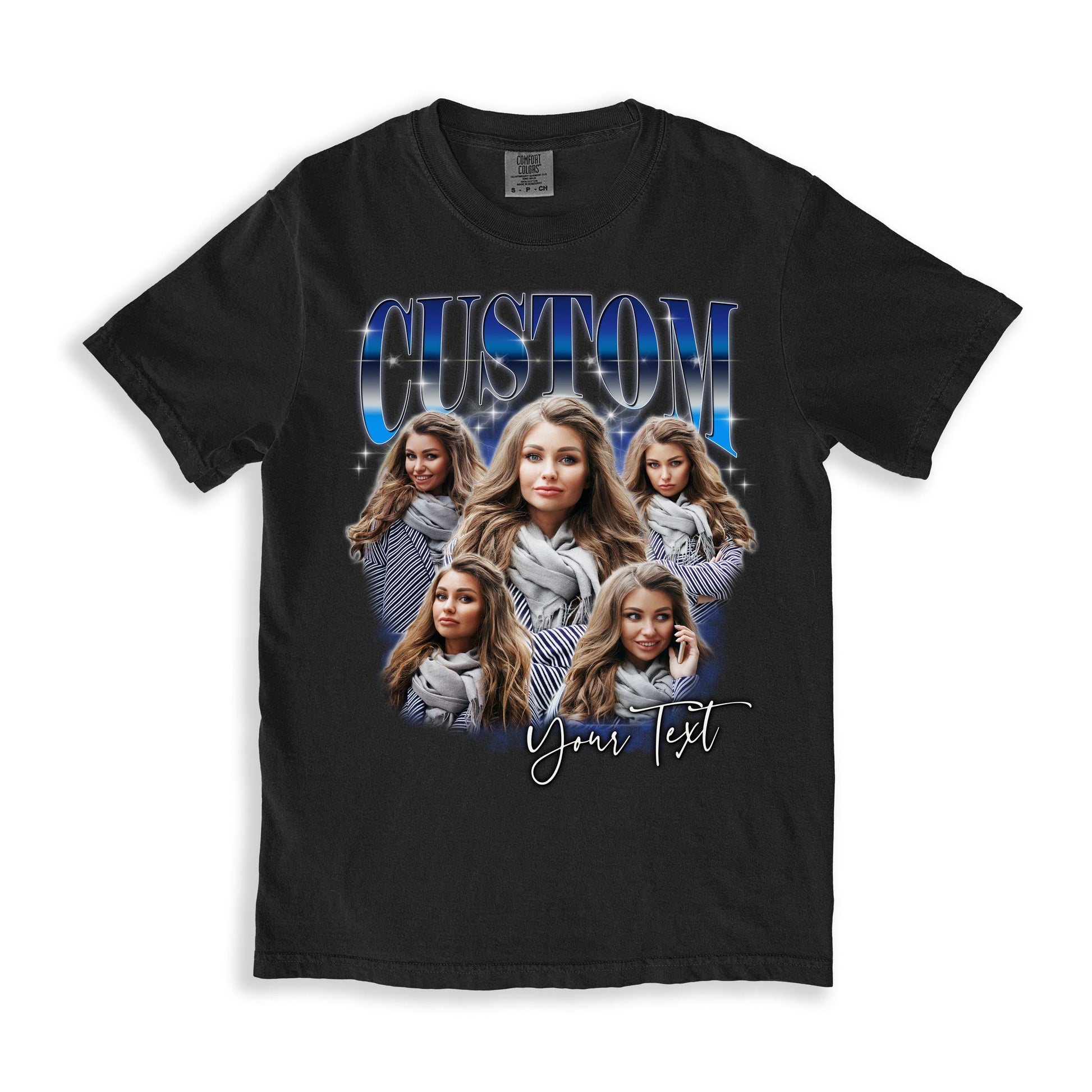 Custom Girlfriend Comfort Colors Unisex T-Shirt Personalized bootleg Bachelorette party, Birthday gift-Family-Gift-Planet
